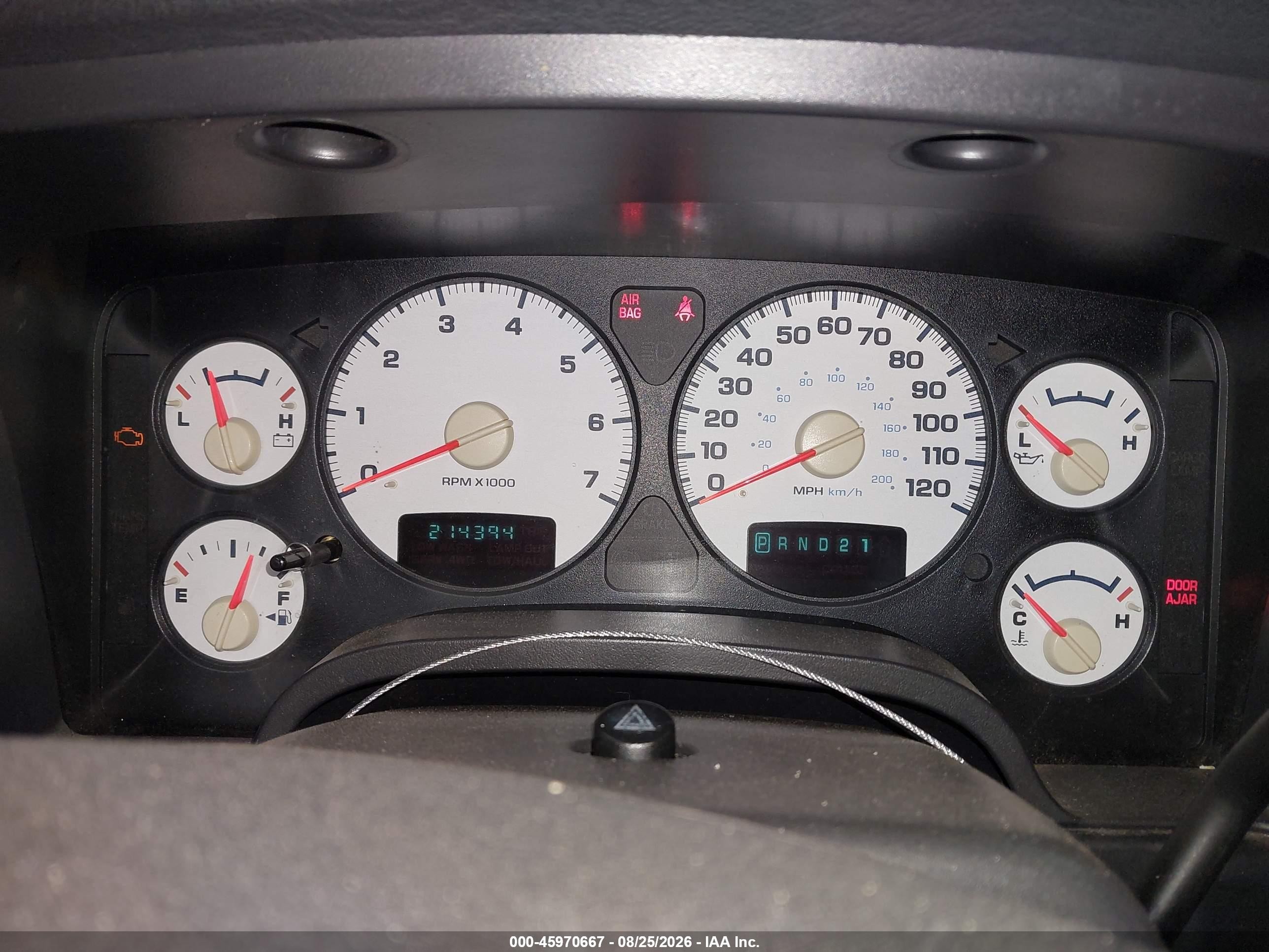 2004 Dodge Ram 1500 Slt/laramie Red vin: 1D7HA18N14S601665