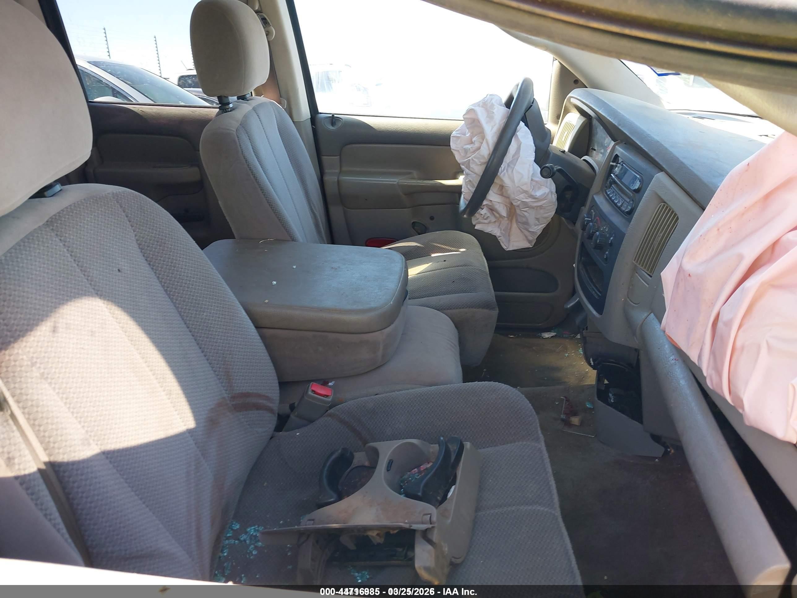 2004 Dodge Ram 1500 Slt/laramie Черный vin: 1D7HA18N14S676057