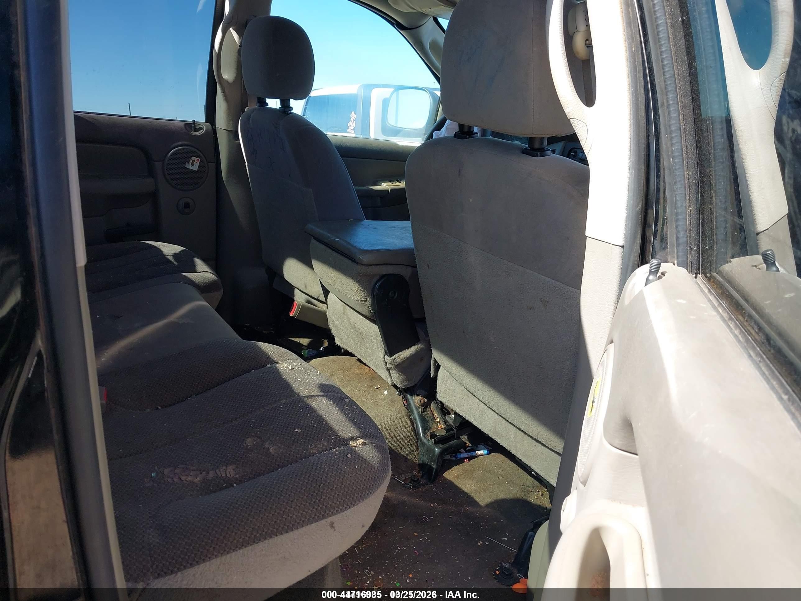 2004 Dodge Ram 1500 Slt/laramie Черный vin: 1D7HA18N14S676057