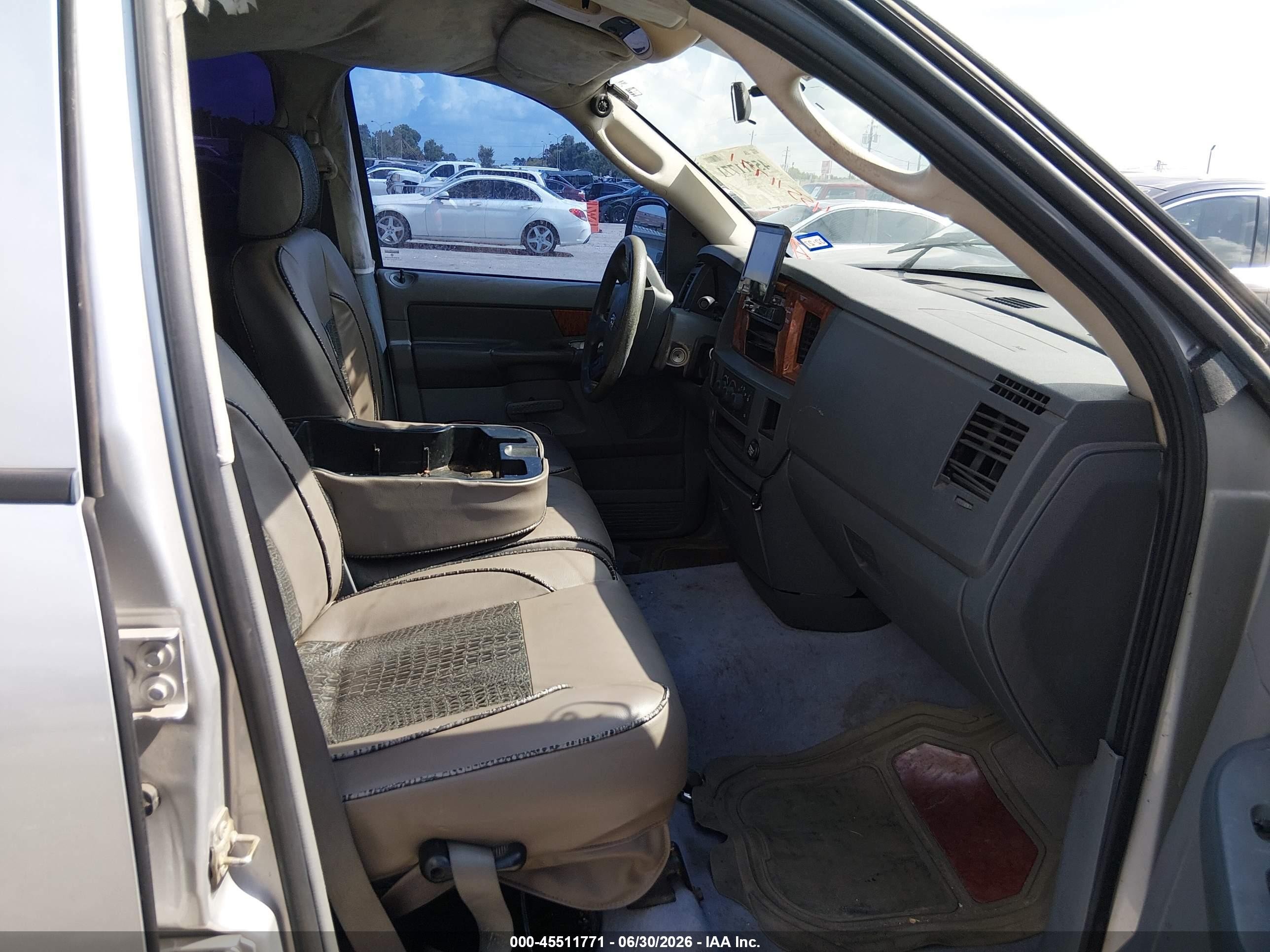 2006 Dodge Ram 1500 Slt Silver vin: 1D7HA18N16J101241