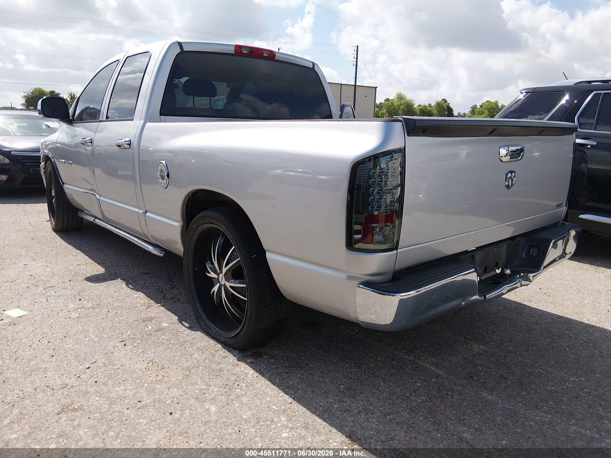 2006 Dodge Ram 1500 Slt Silver vin: 1D7HA18N16J101241