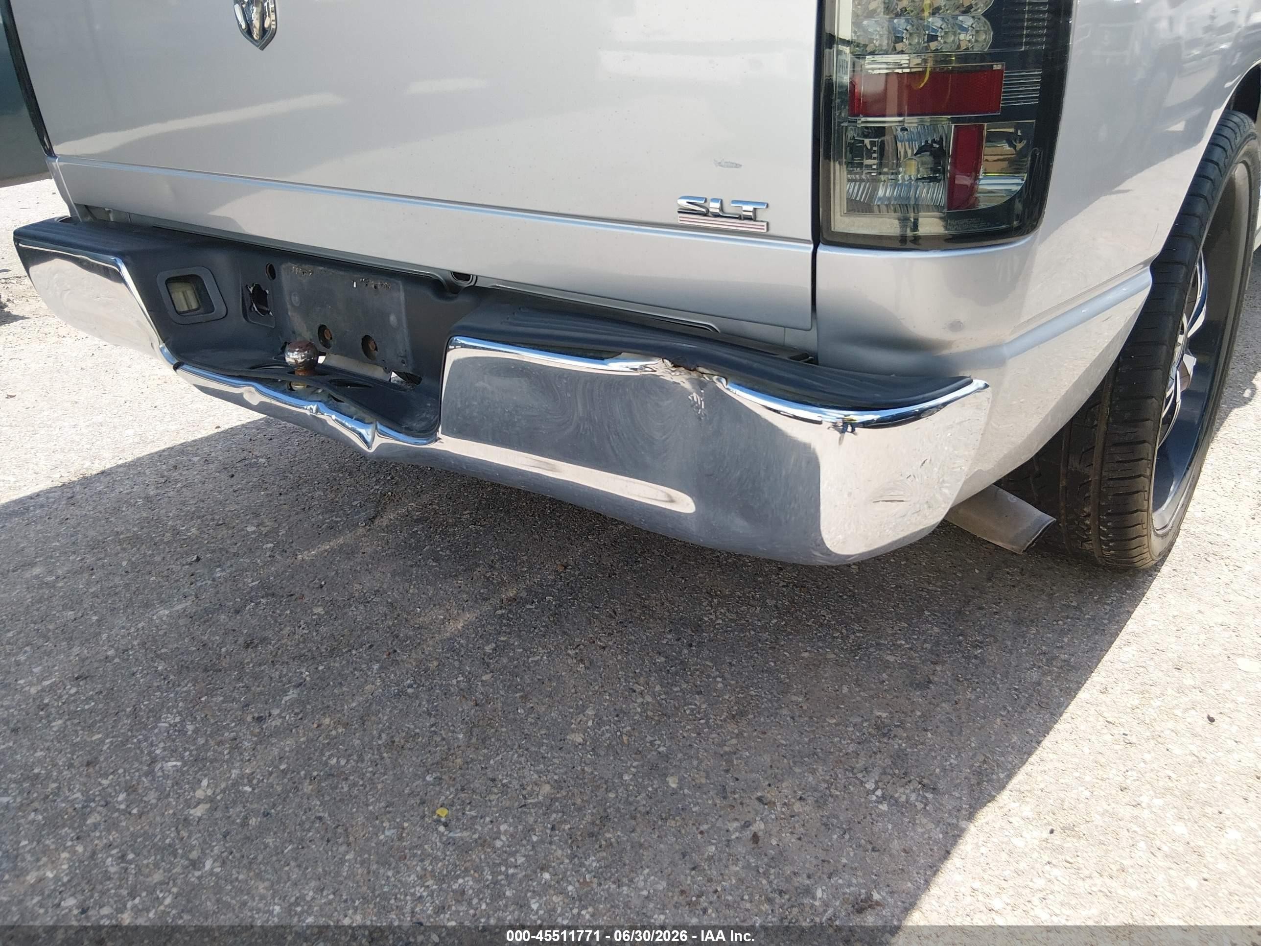 2006 Dodge Ram 1500 Slt Silver vin: 1D7HA18N16J101241
