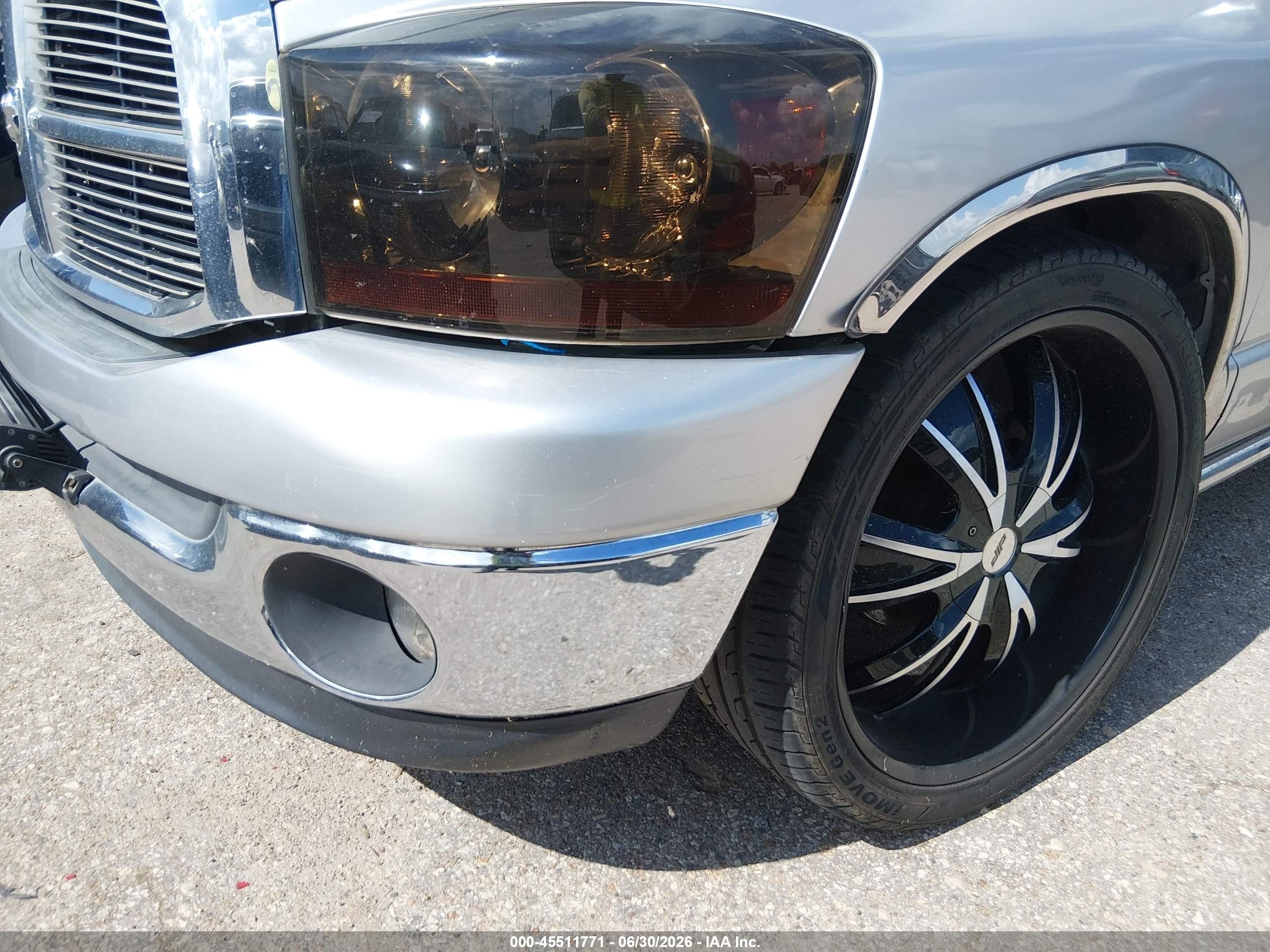 2006 Dodge Ram 1500 Slt Silver vin: 1D7HA18N16J101241
