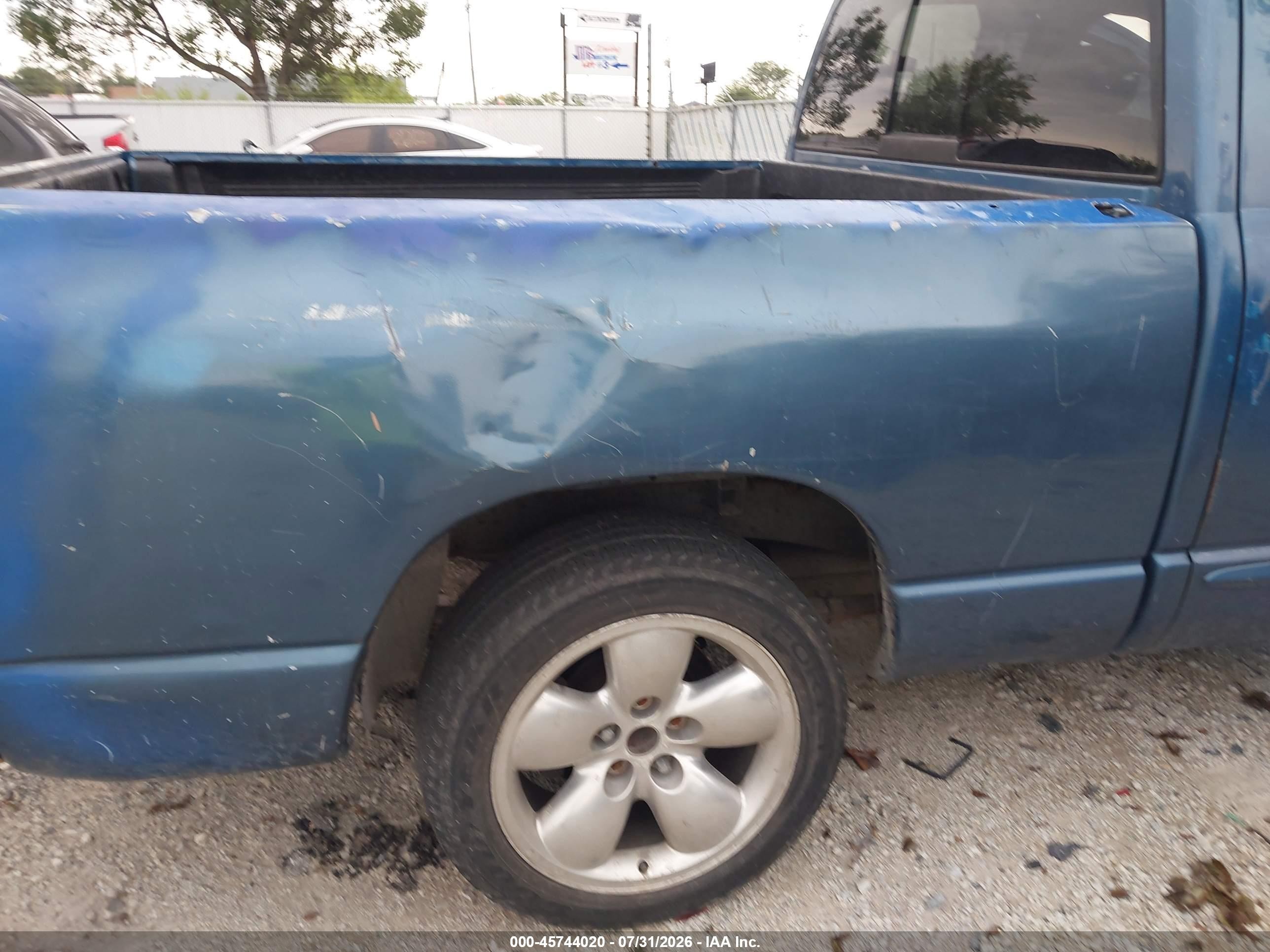 2006 Dodge Ram 1500 Slt Blue vin: 1D7HA18N16S657589