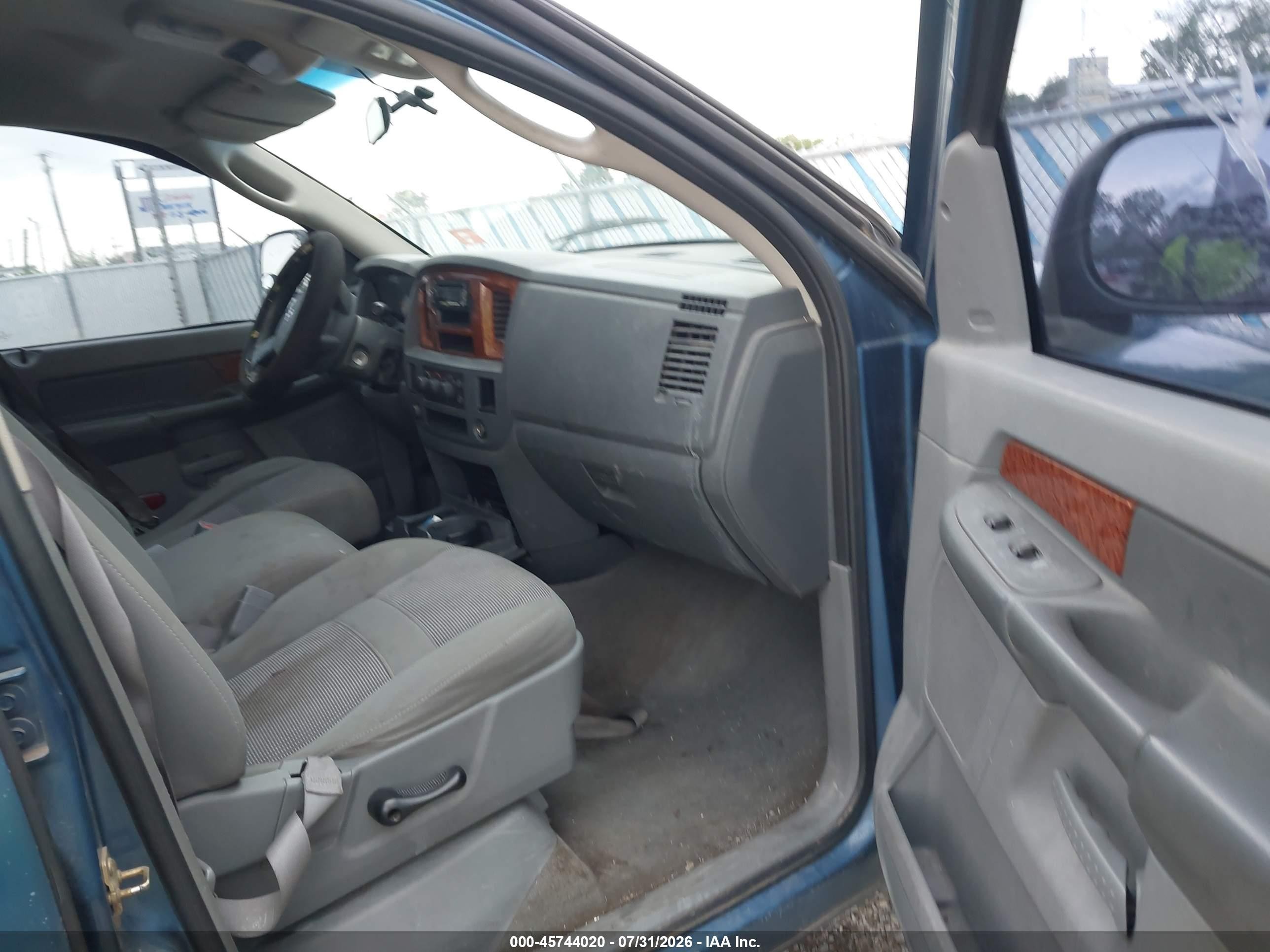 2006 Dodge Ram 1500 Slt Blue vin: 1D7HA18N16S657589