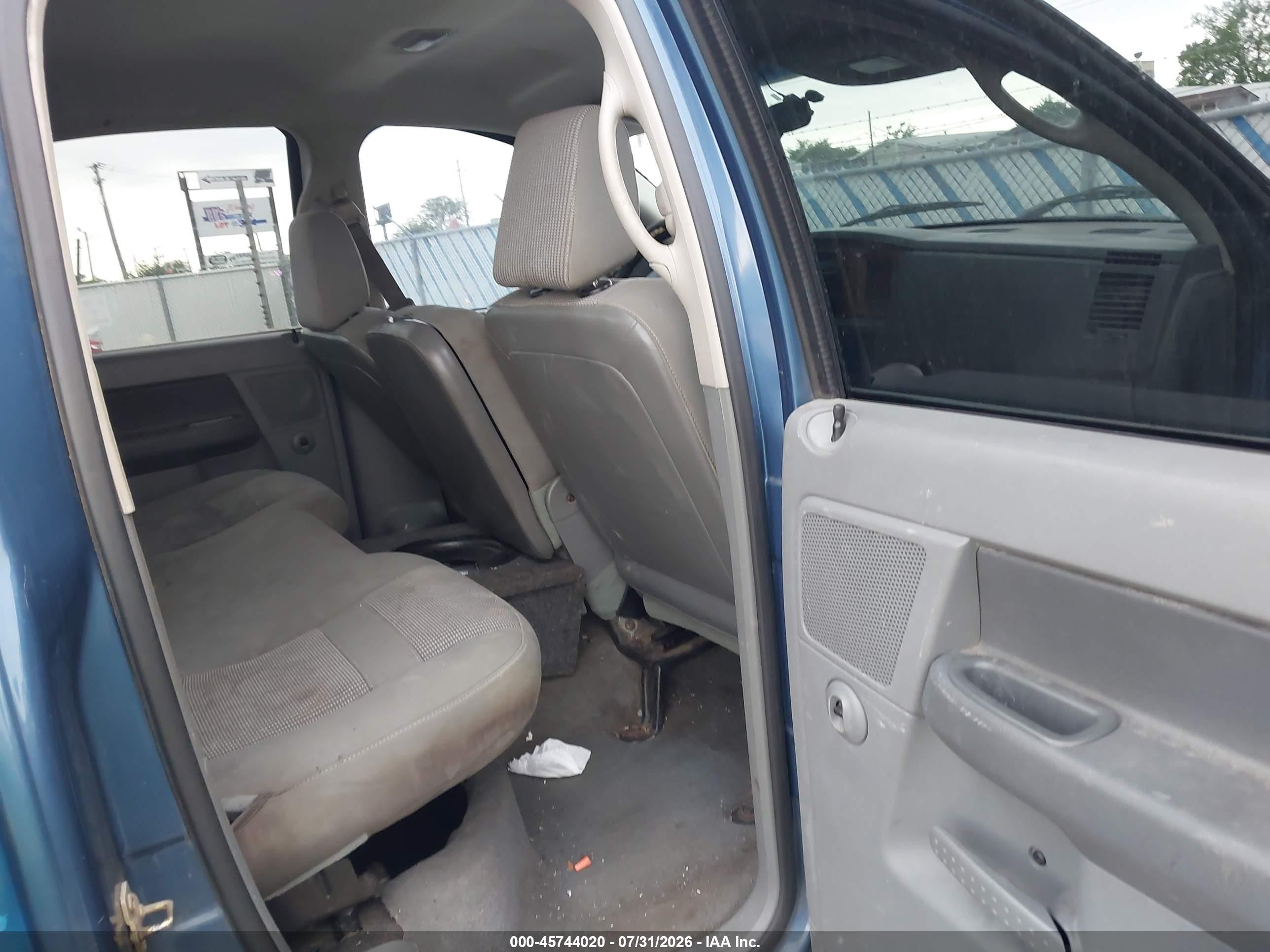 2006 Dodge Ram 1500 Slt Blue vin: 1D7HA18N16S657589