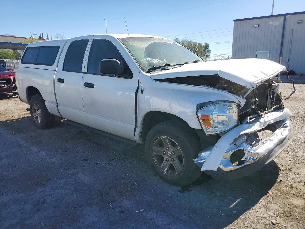 2007 Dodge Ram 1500 St/slt White vin: 1D7HA18N17S226297