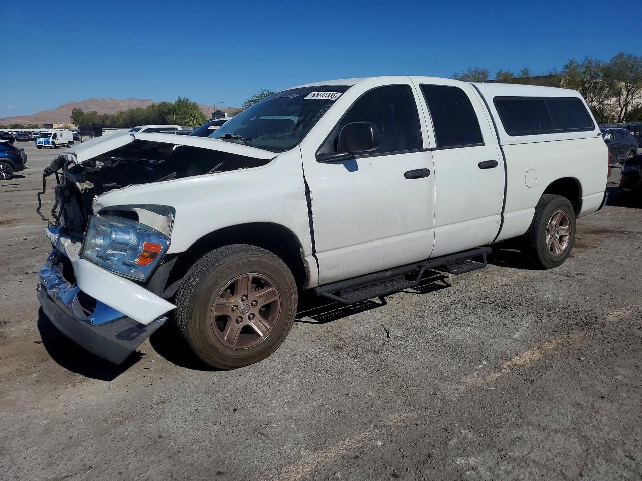 2007 Dodge Ram 1500 St/slt White vin: 1D7HA18N17S226297