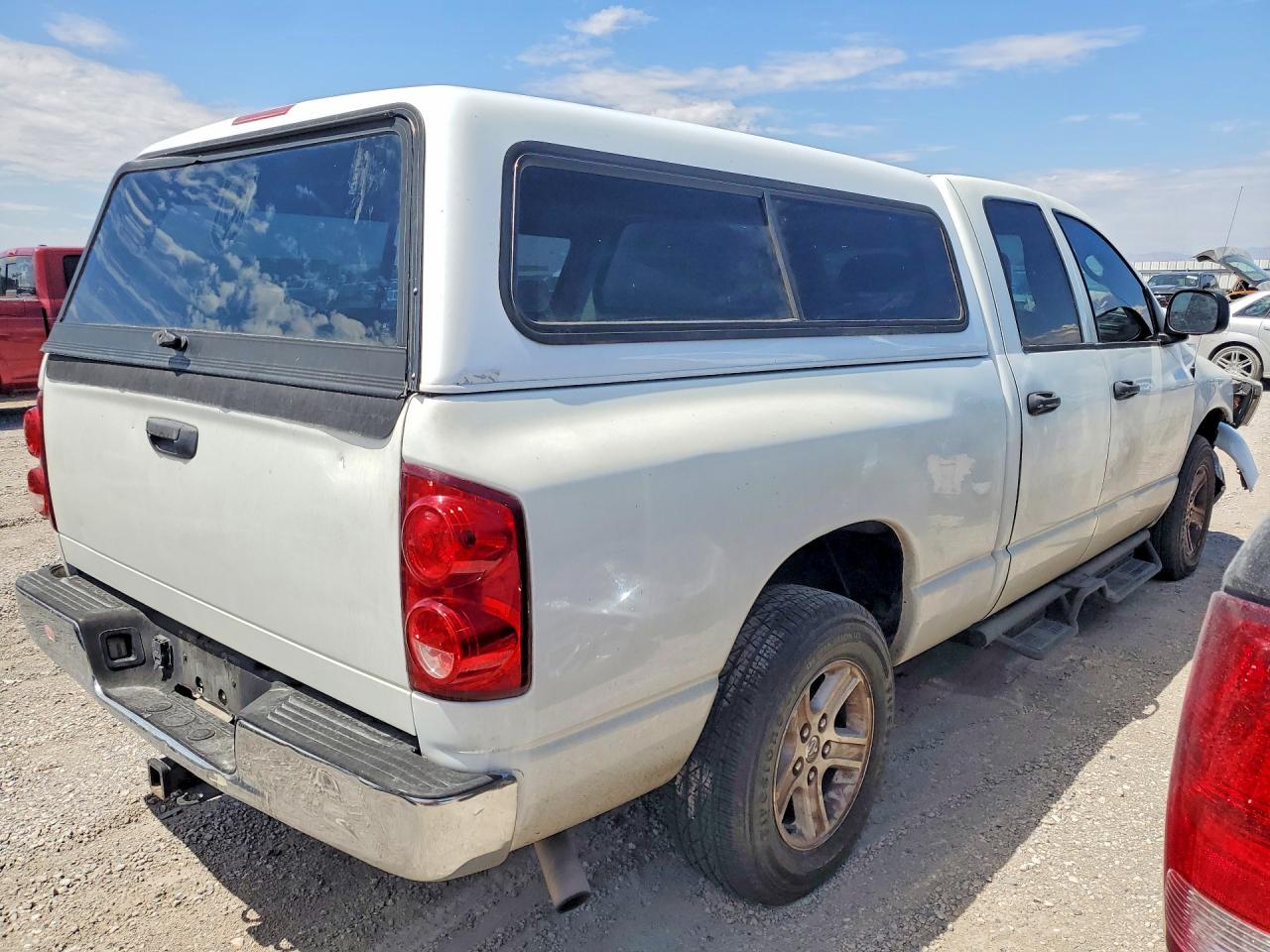 2007 Dodge Ram 1500 St/slt White vin: 1D7HA18N17S226297