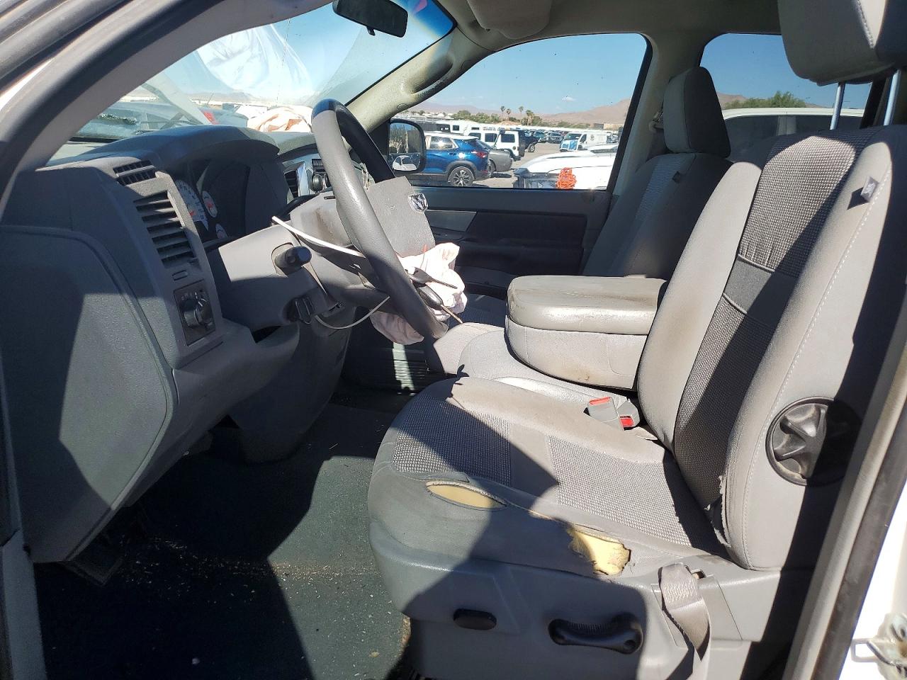 2007 Dodge Ram 1500 St/slt White vin: 1D7HA18N17S226297