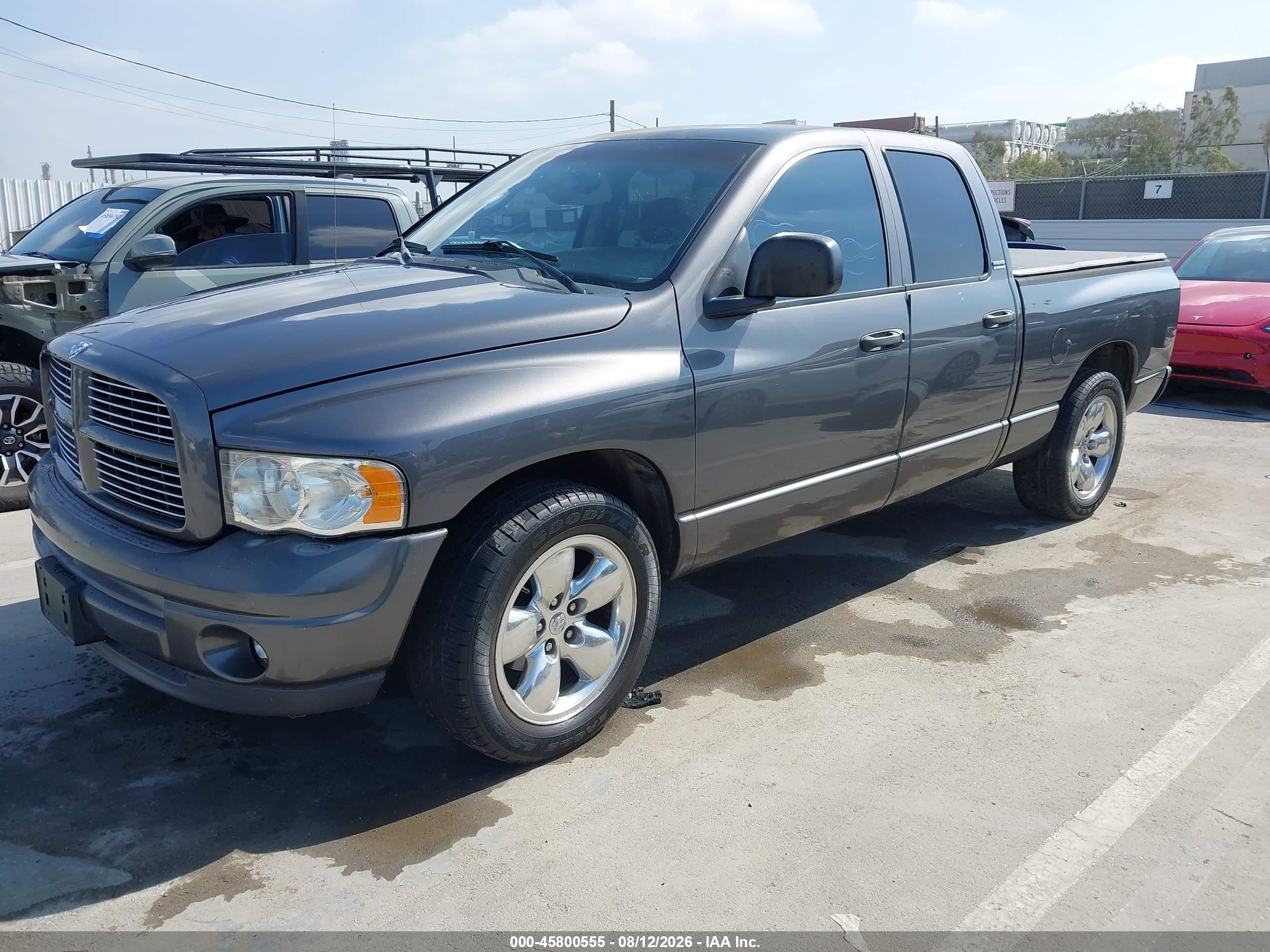 2002 Dodge Ram 1500 St Серый vin: 1D7HA18N22J241891