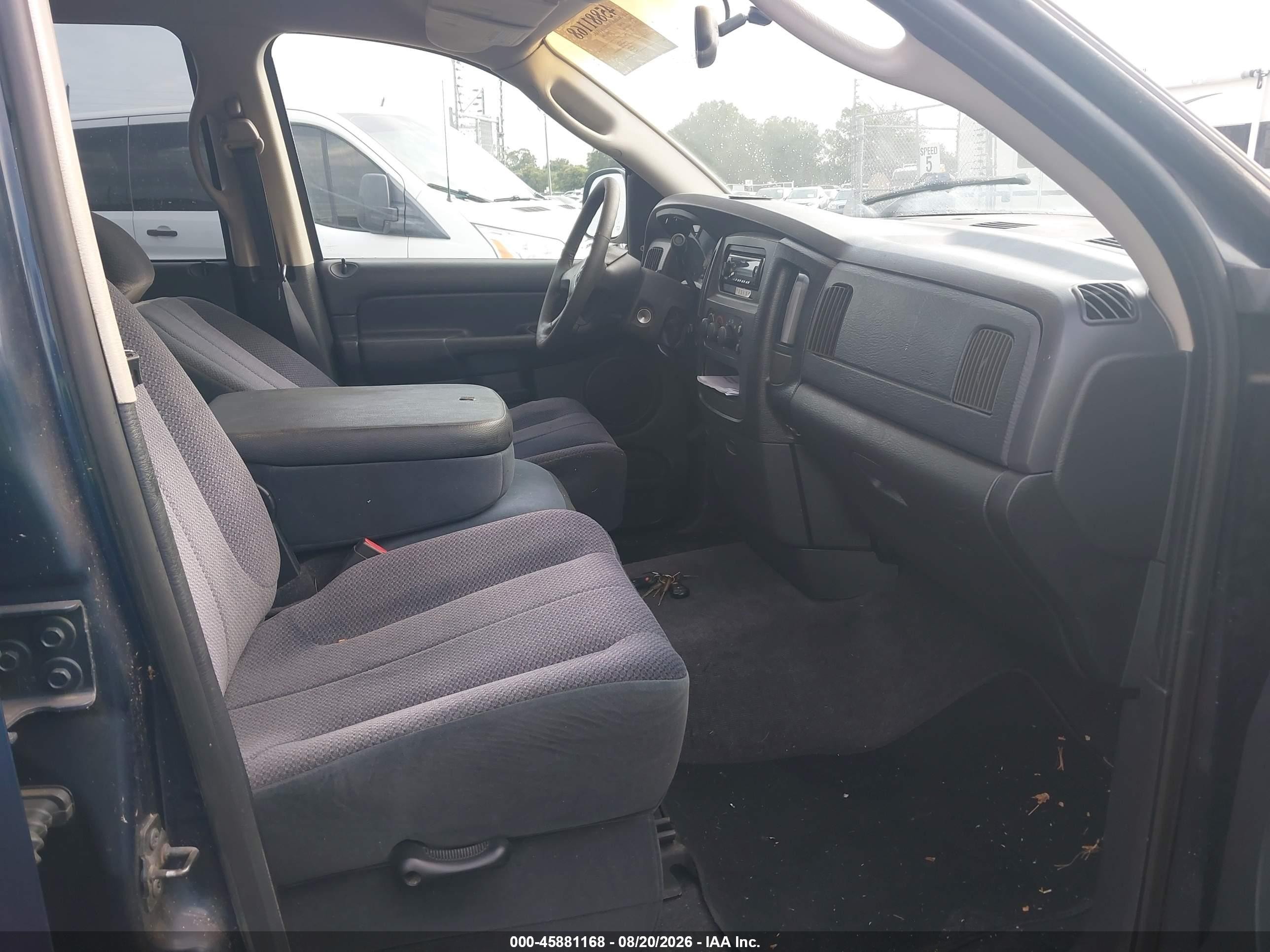 2002 Dodge Ram 1500 St Blue vin: 1D7HA18N22S635448
