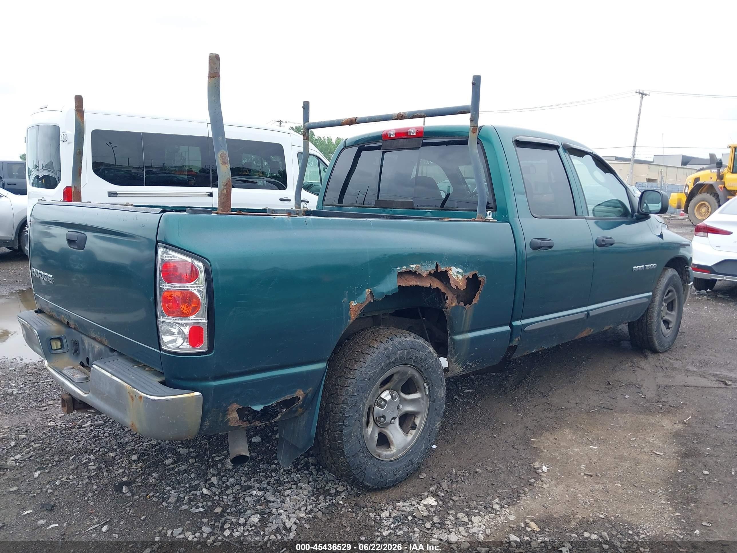 2003 Dodge Ram 1500 Slt/laramie/st Green vin: 1D7HA18N23J533347