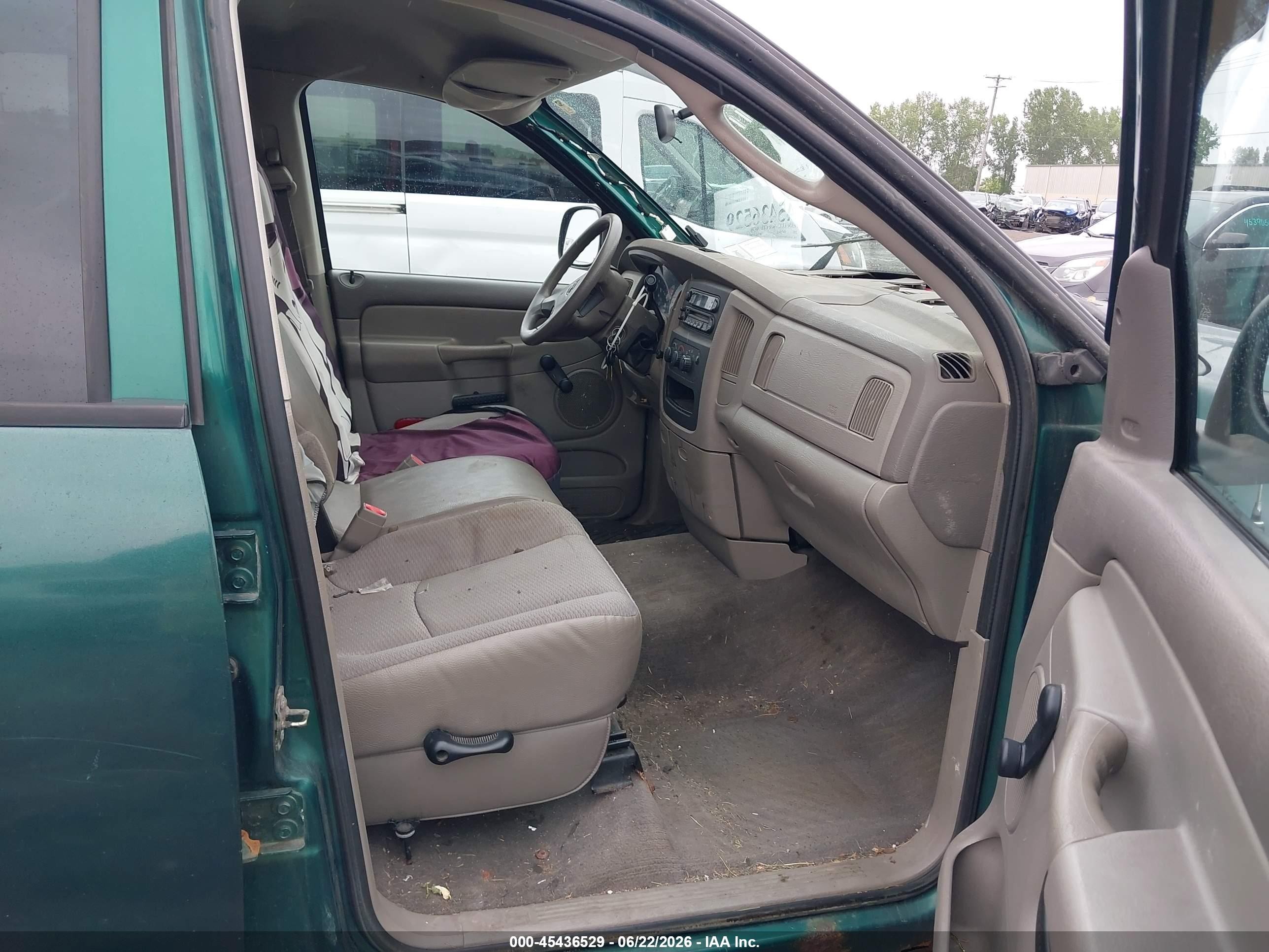 2003 Dodge Ram 1500 Slt/laramie/st Green vin: 1D7HA18N23J533347