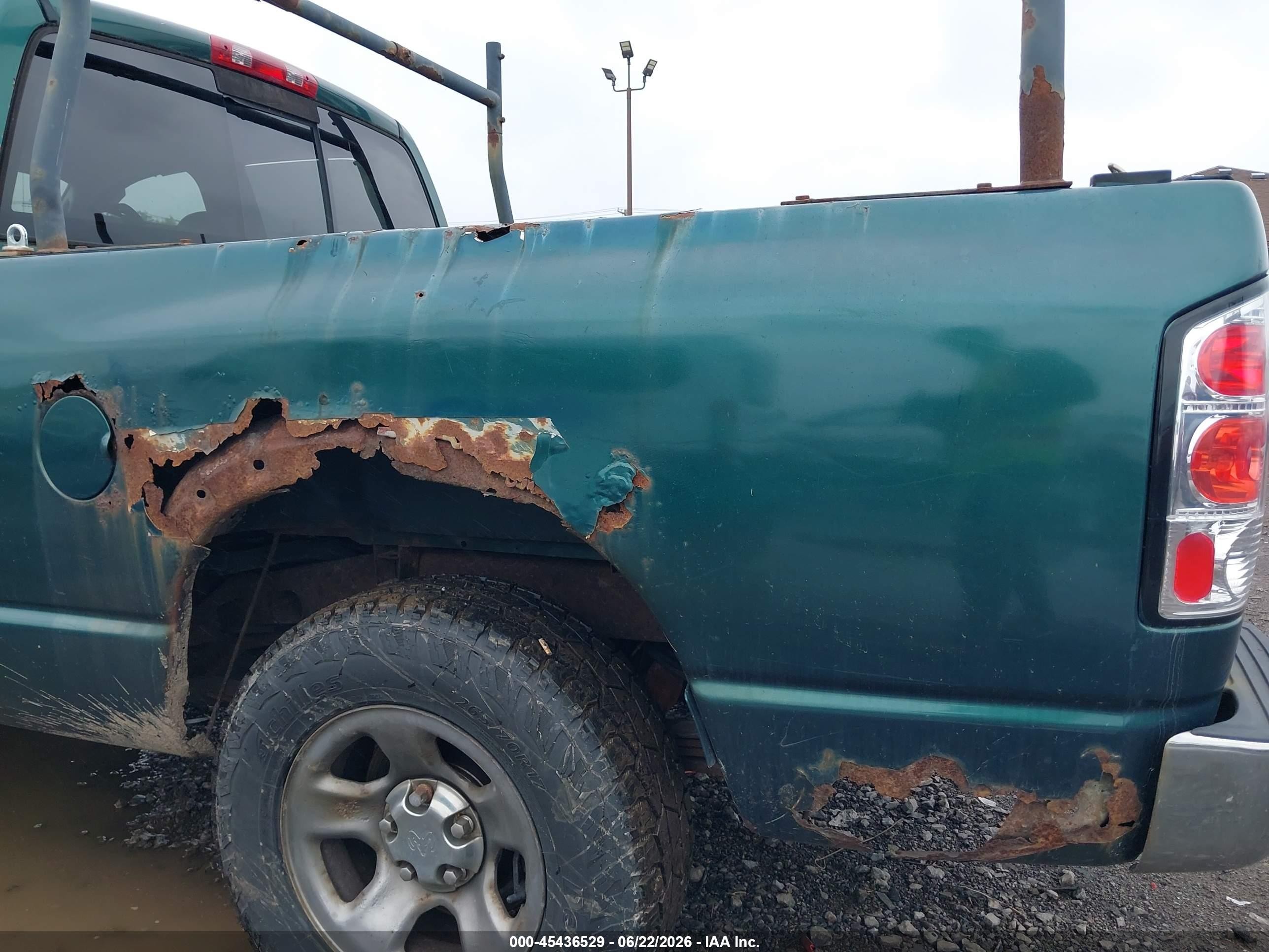 2003 Dodge Ram 1500 Slt/laramie/st Green vin: 1D7HA18N23J533347