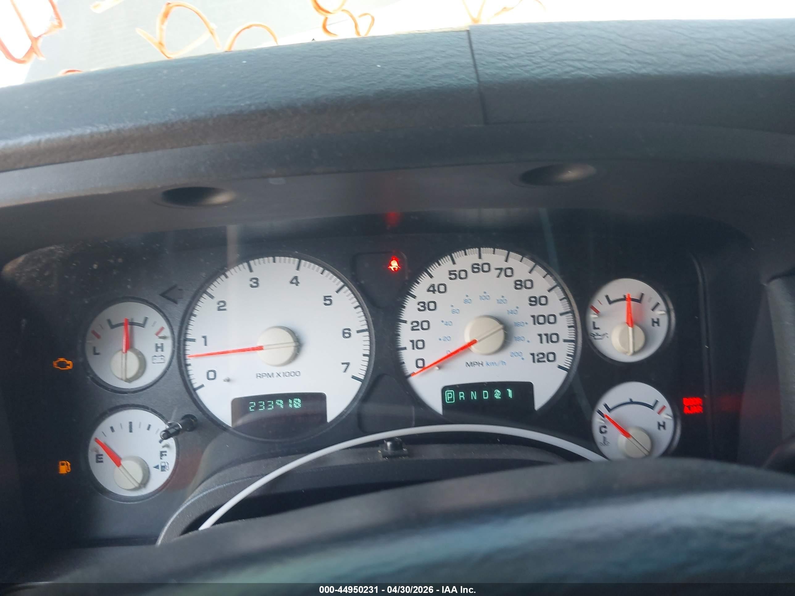 2003 Dodge Ram 1500 Slt/laramie/st Gray vin: 1D7HA18N23S147795