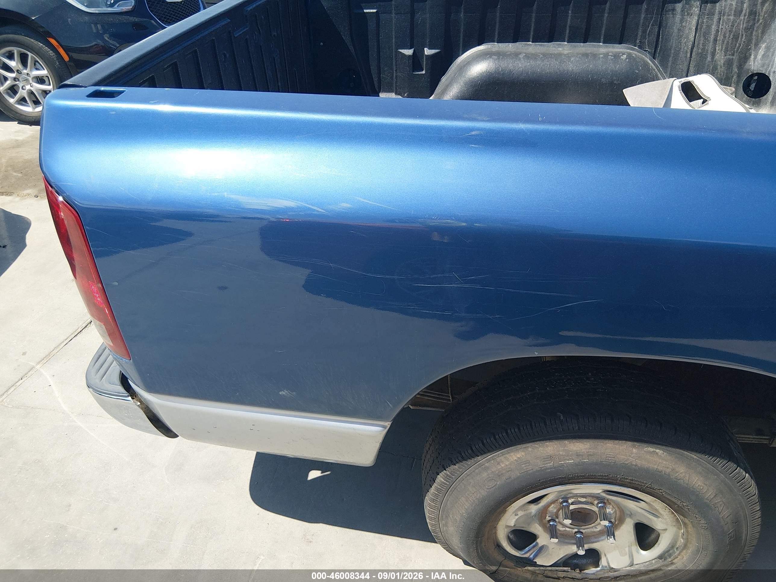 2003 Dodge Ram 1500 Slt/laramie/st Blue vin: 1D7HA18N23S229526
