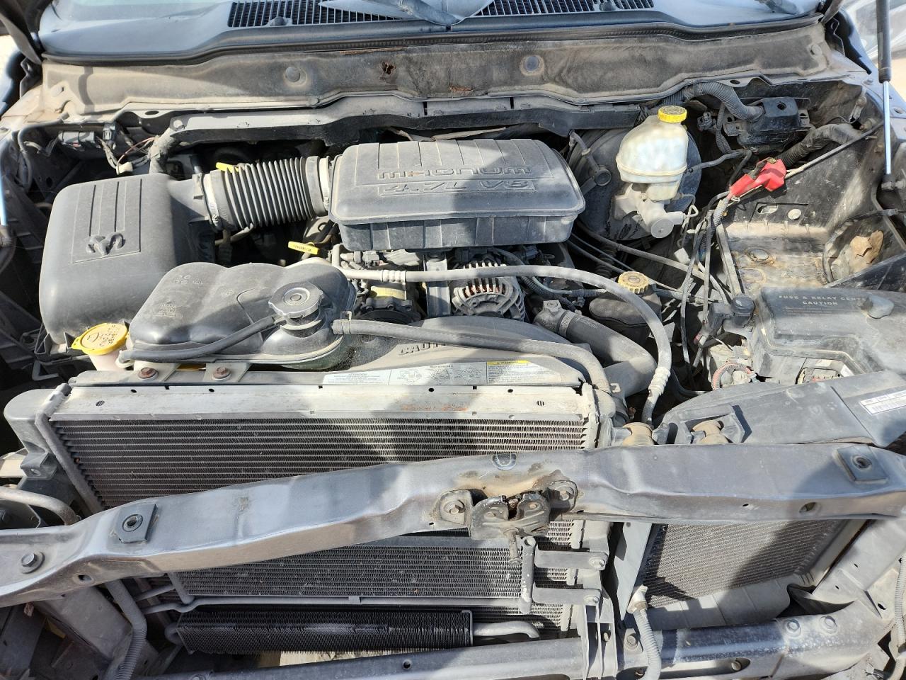 2003 Dodge Ram 1500 Gray vin: 1D7HA18N23S291332 Damage: Battery, Missing, Replacement Required