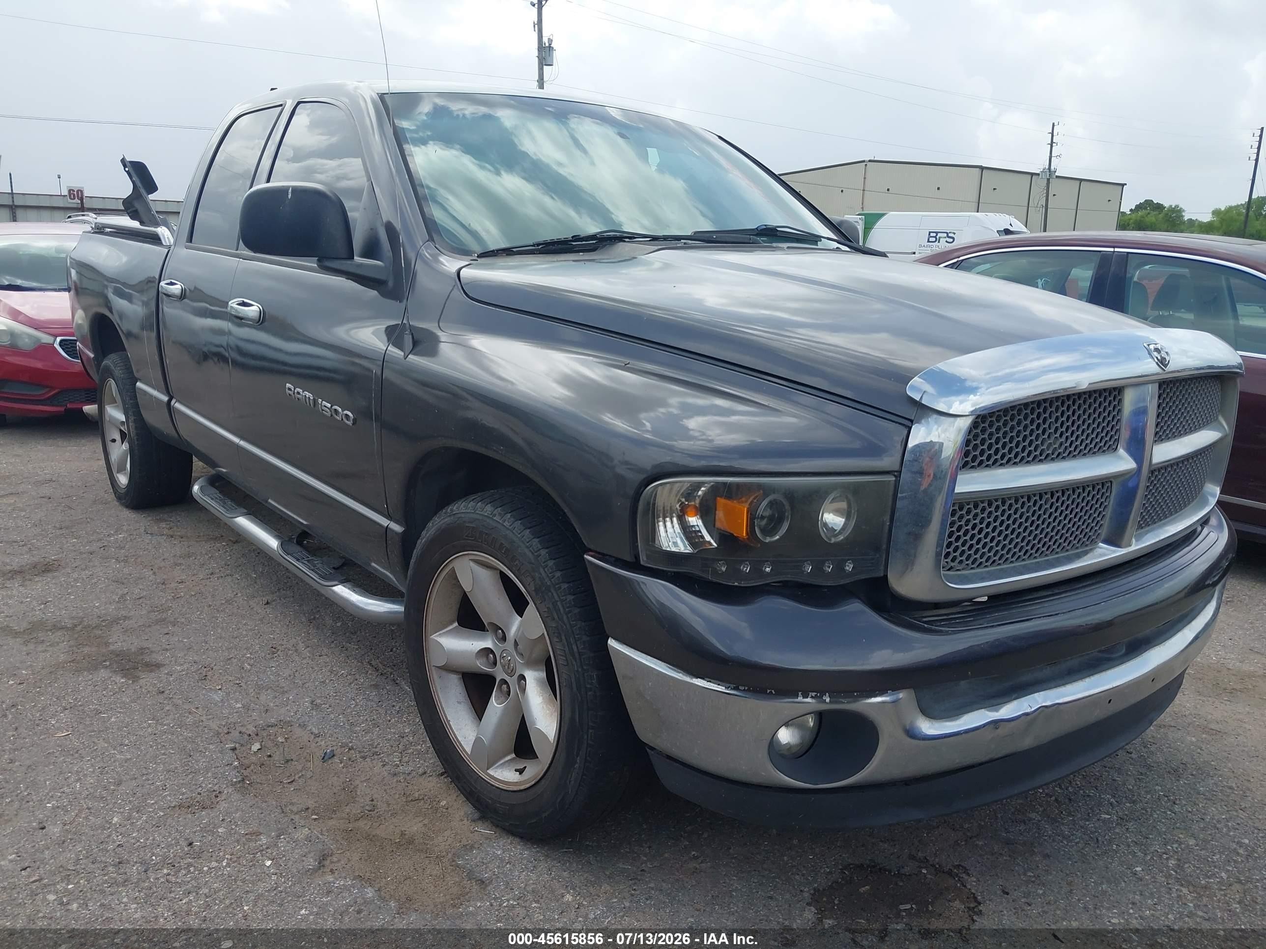 2004 Dodge Ram 1500 Slt/laramie Gray vin: 1D7HA18N24S501543
