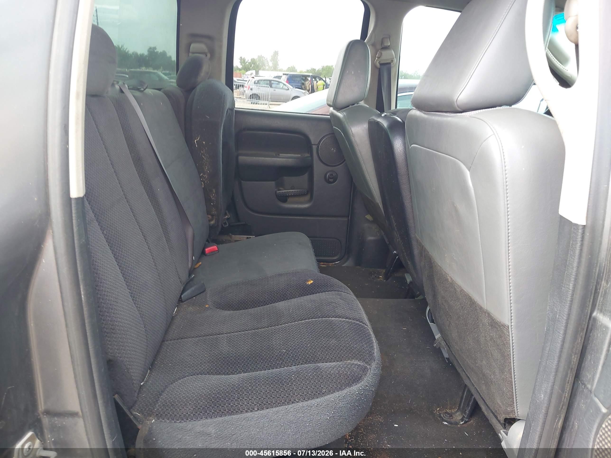 2004 Dodge Ram 1500 Slt/laramie Gray vin: 1D7HA18N24S501543