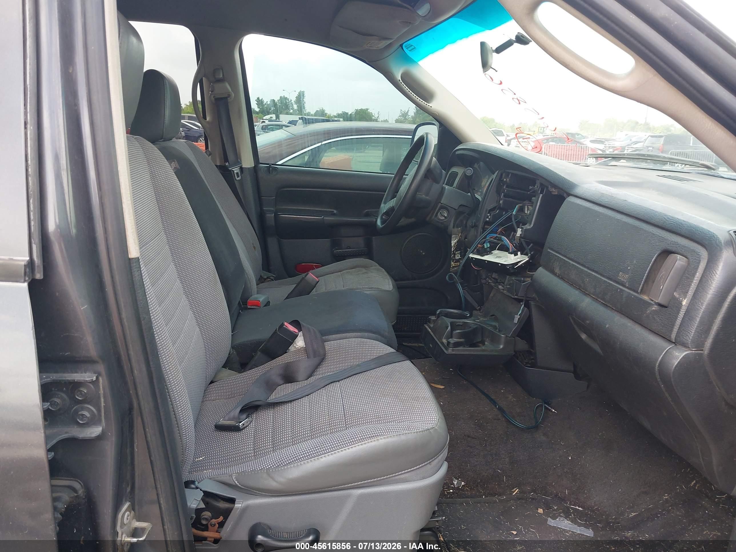 2004 Dodge Ram 1500 Slt/laramie Gray vin: 1D7HA18N24S501543