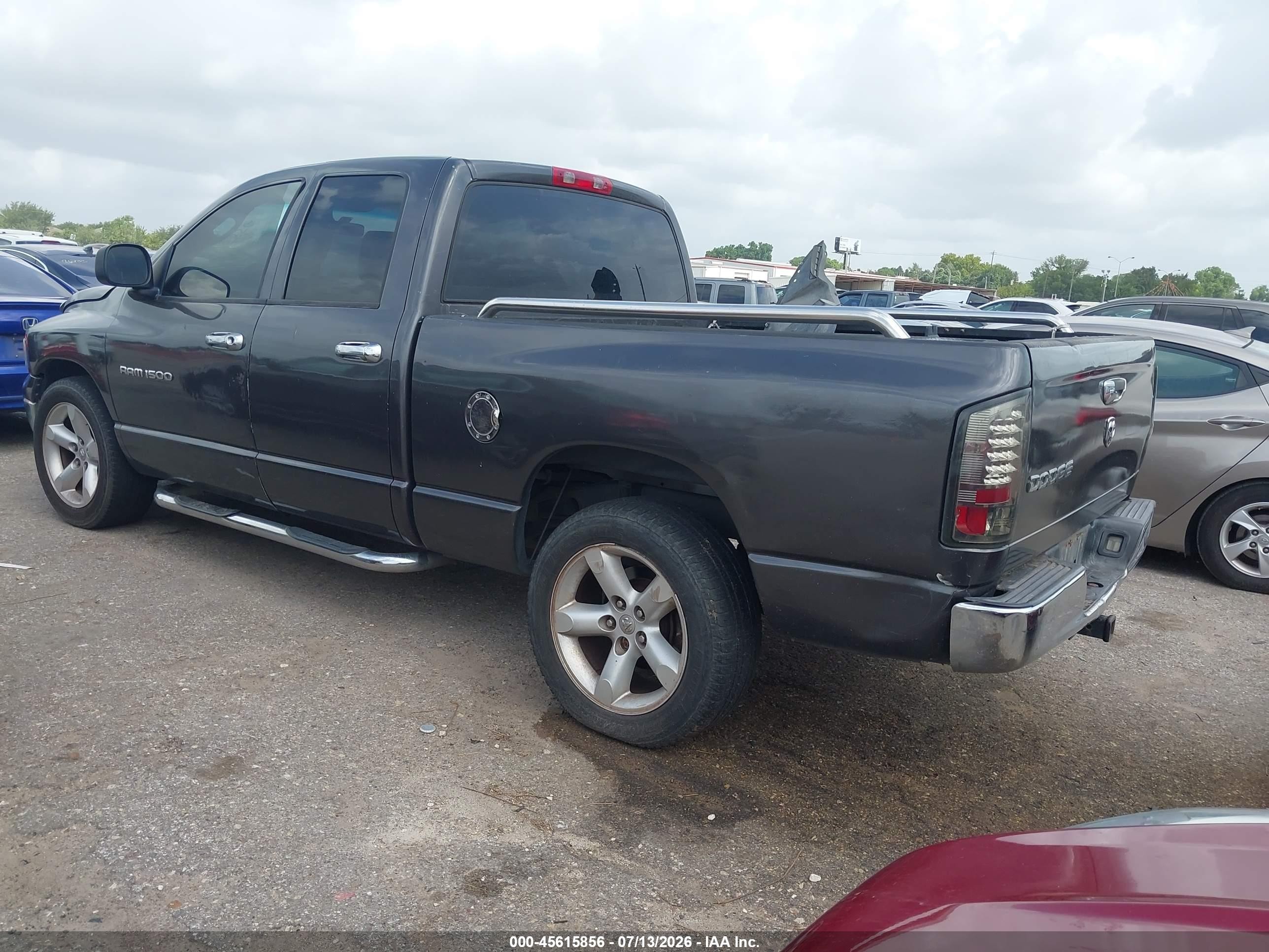 2004 Dodge Ram 1500 Slt/laramie Gray vin: 1D7HA18N24S501543