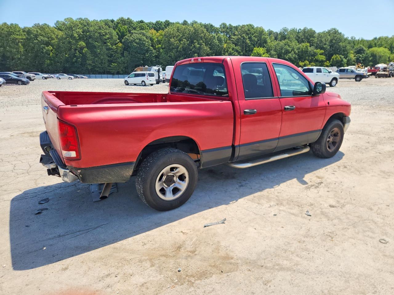 2004 Dodge Ram 1500 St Red vin: 1D7HA18N24S514843