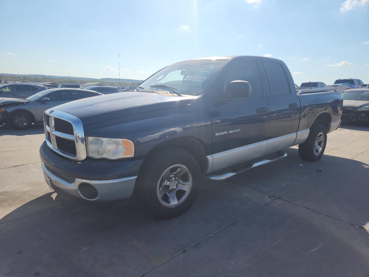 2004 Dodge Ram 1500 St Blue vin: 1D7HA18N24S581491