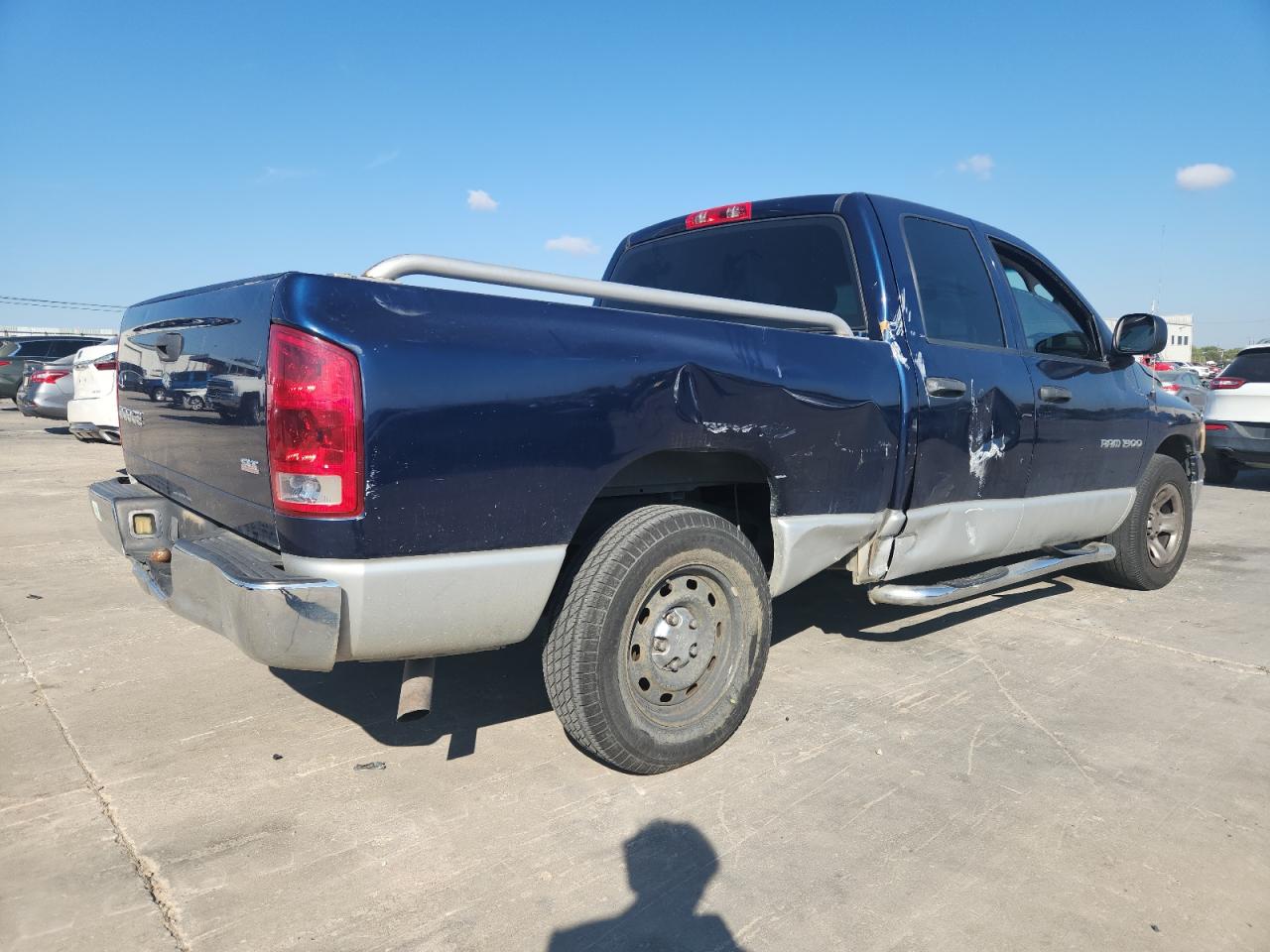 2004 Dodge Ram 1500 St Blue vin: 1D7HA18N24S581491
