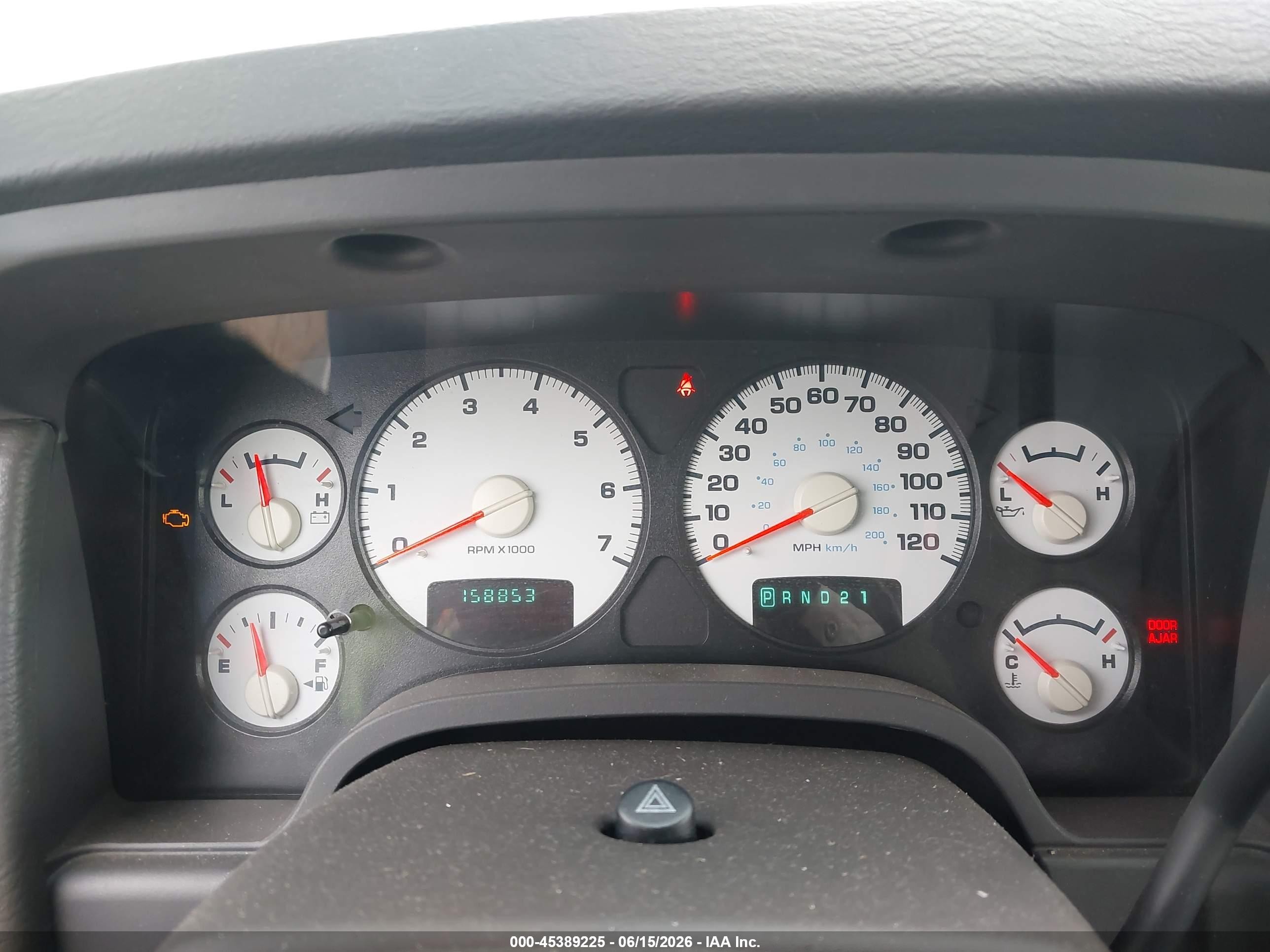 2004 Dodge Ram 1500 Slt/laramie White vin: 1D7HA18N24S655671