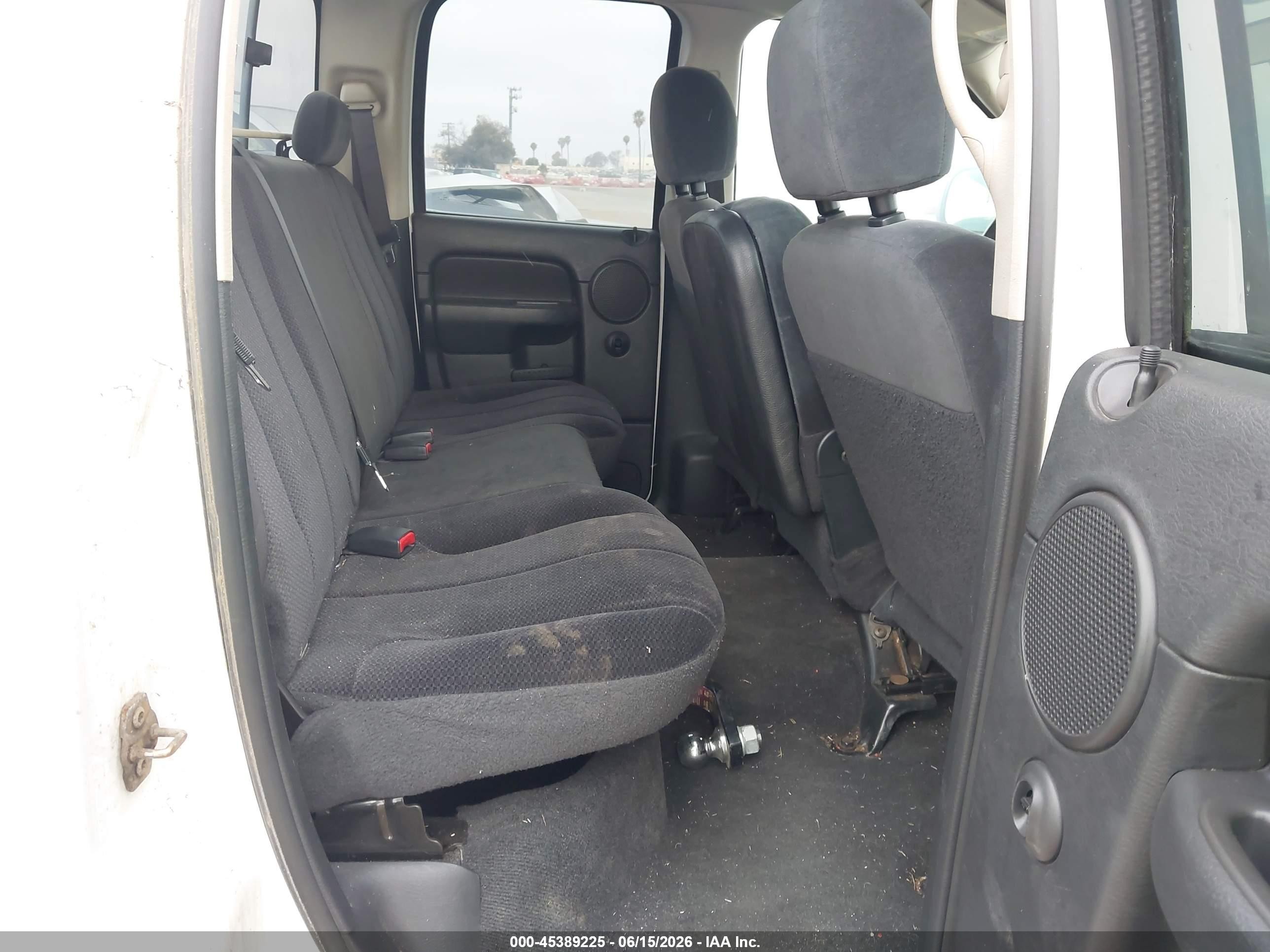 2004 Dodge Ram 1500 Slt/laramie White vin: 1D7HA18N24S655671