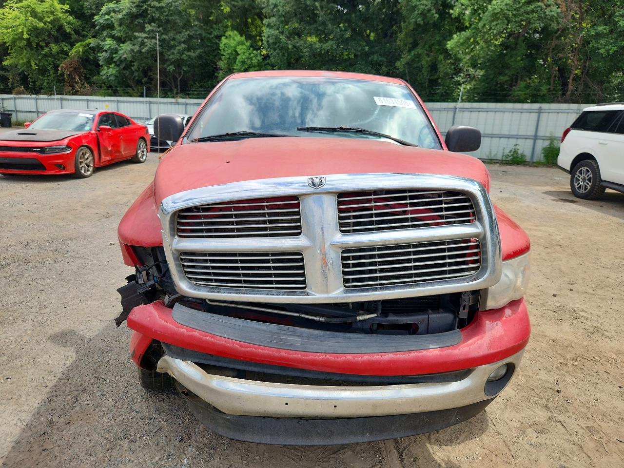 2004 Dodge Ram 1500 St Красный vin: 1D7HA18N24S722222