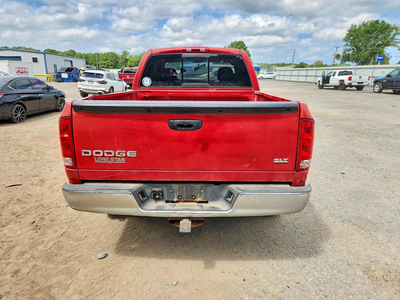 2004 Dodge Ram 1500 St Красный vin: 1D7HA18N24S722222