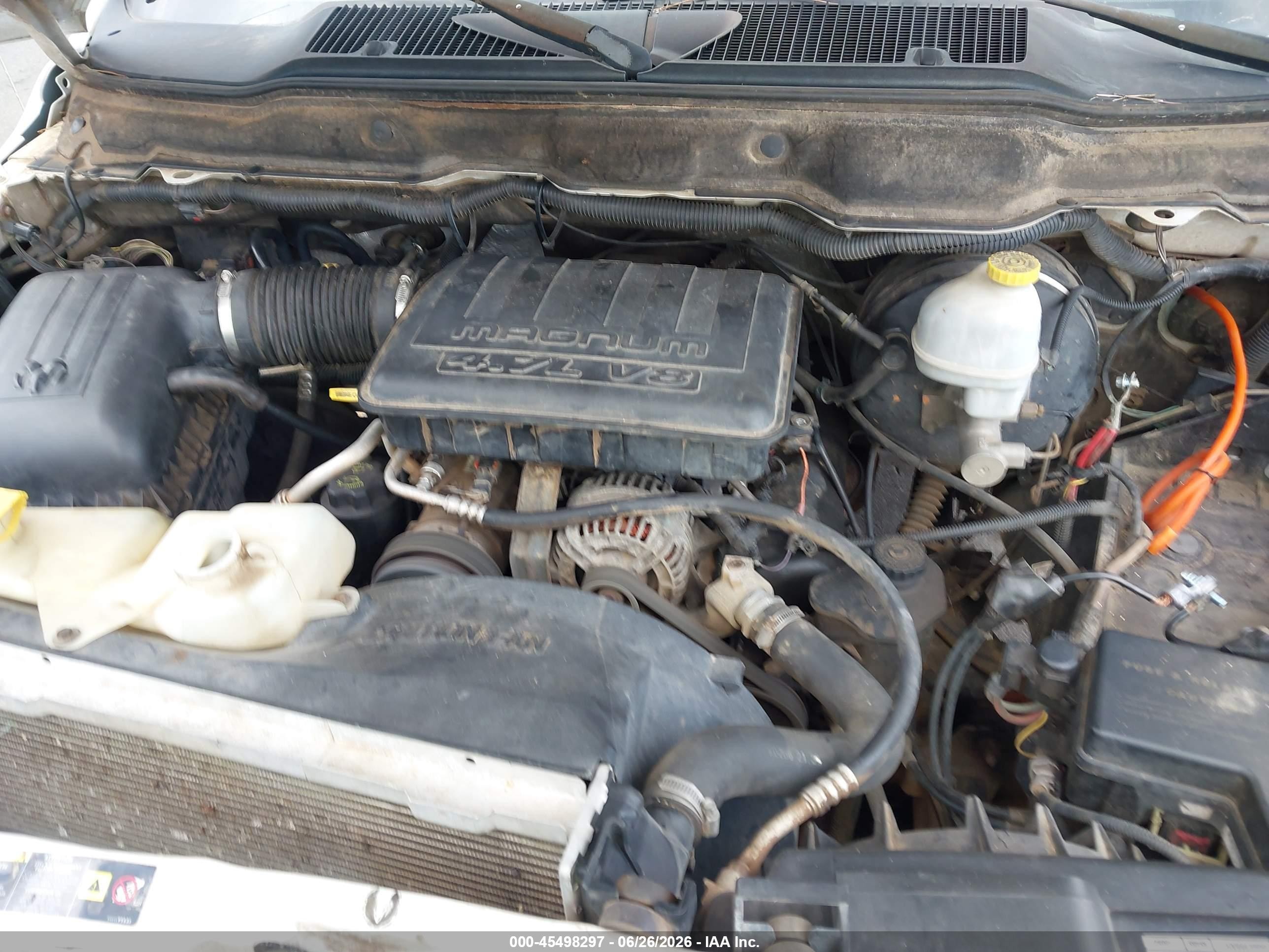 2005 Dodge Ram 1500 Slt/laramie Белый vin: 1D7HA18N25J620071