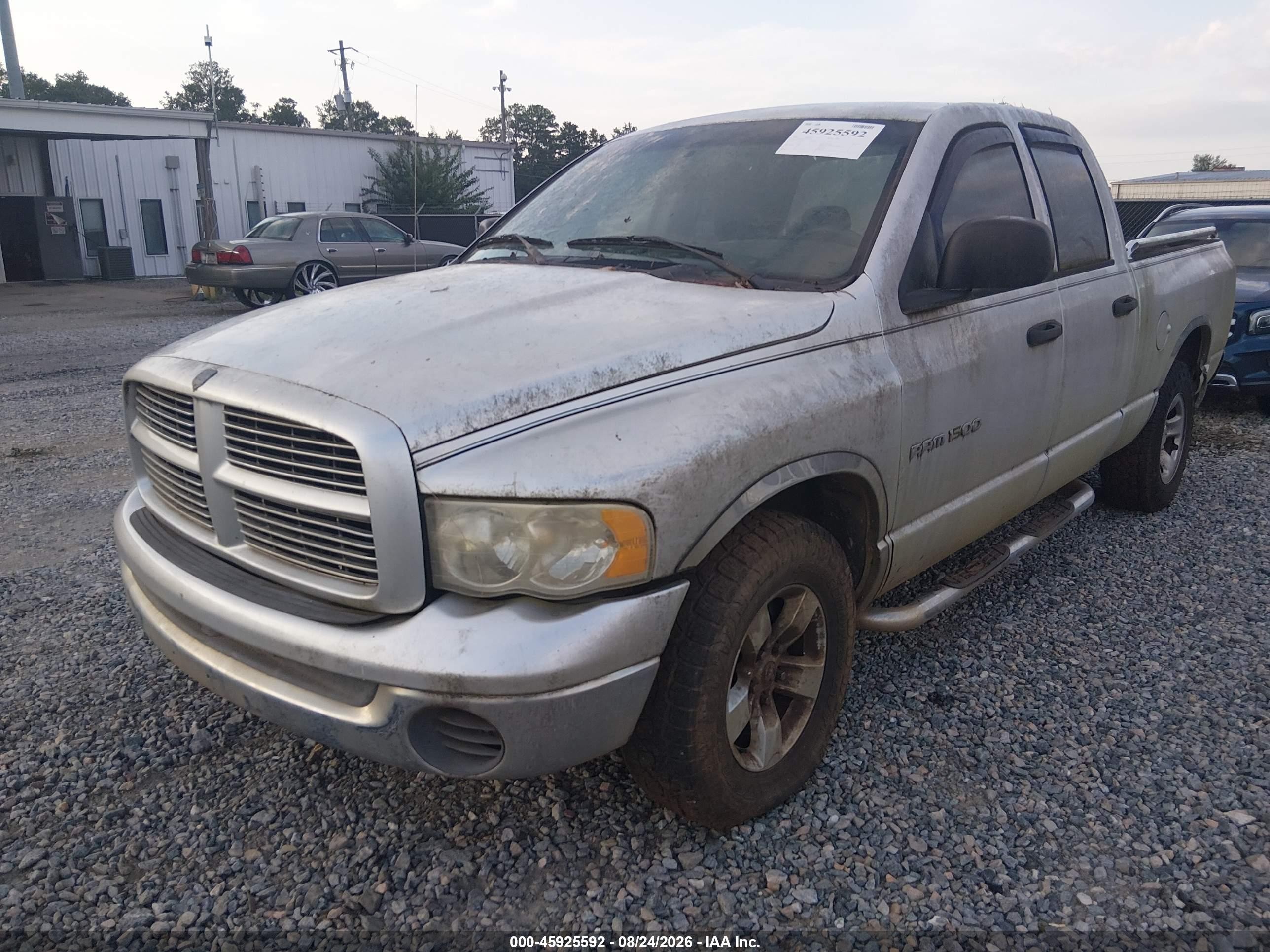 2005 Dodge Ram 1500 Slt/laramie Silver vin: 1D7HA18N25S295884