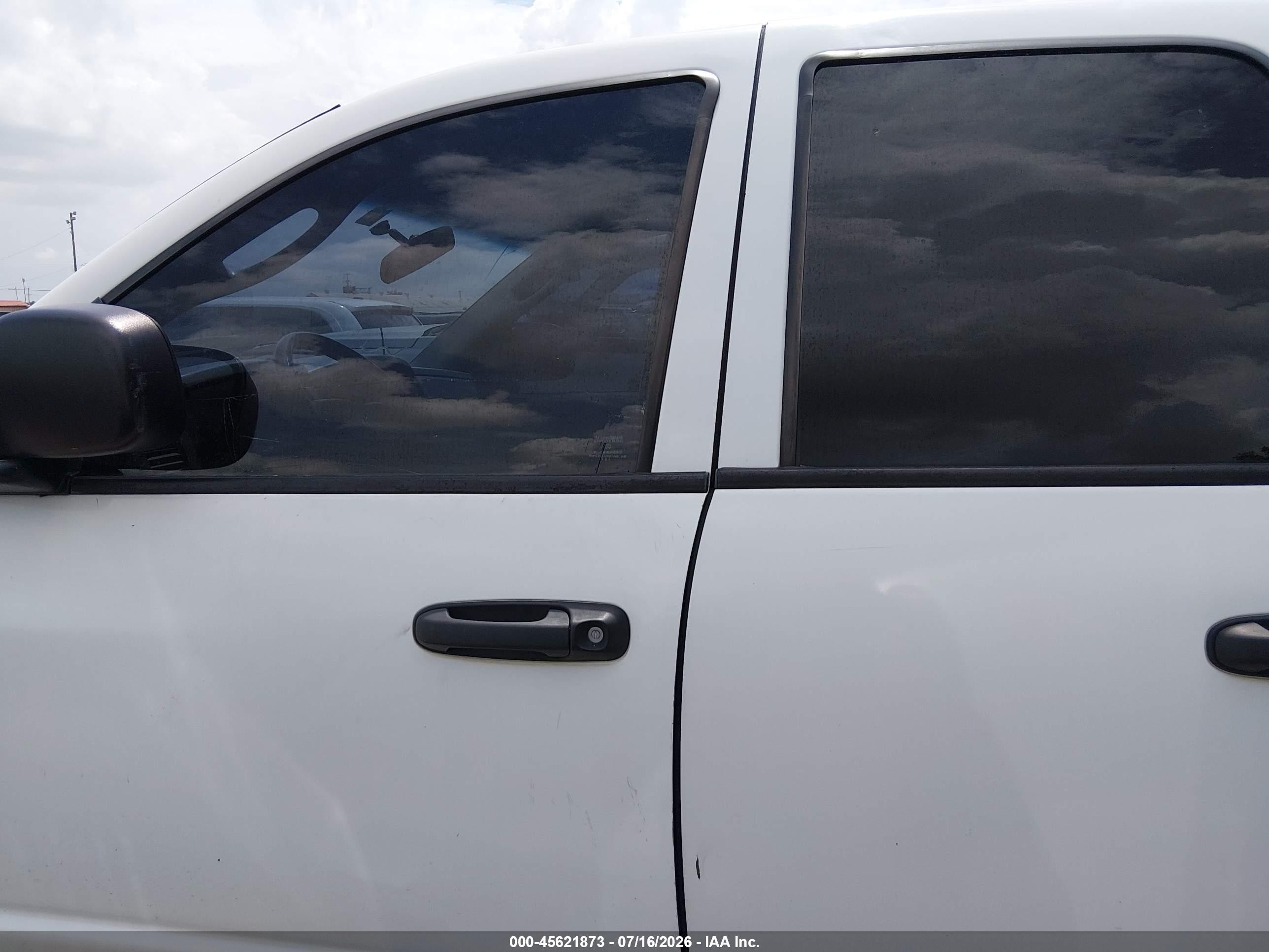 2006 Dodge Ram 1500 Slt White vin: 1D7HA18N26J114998