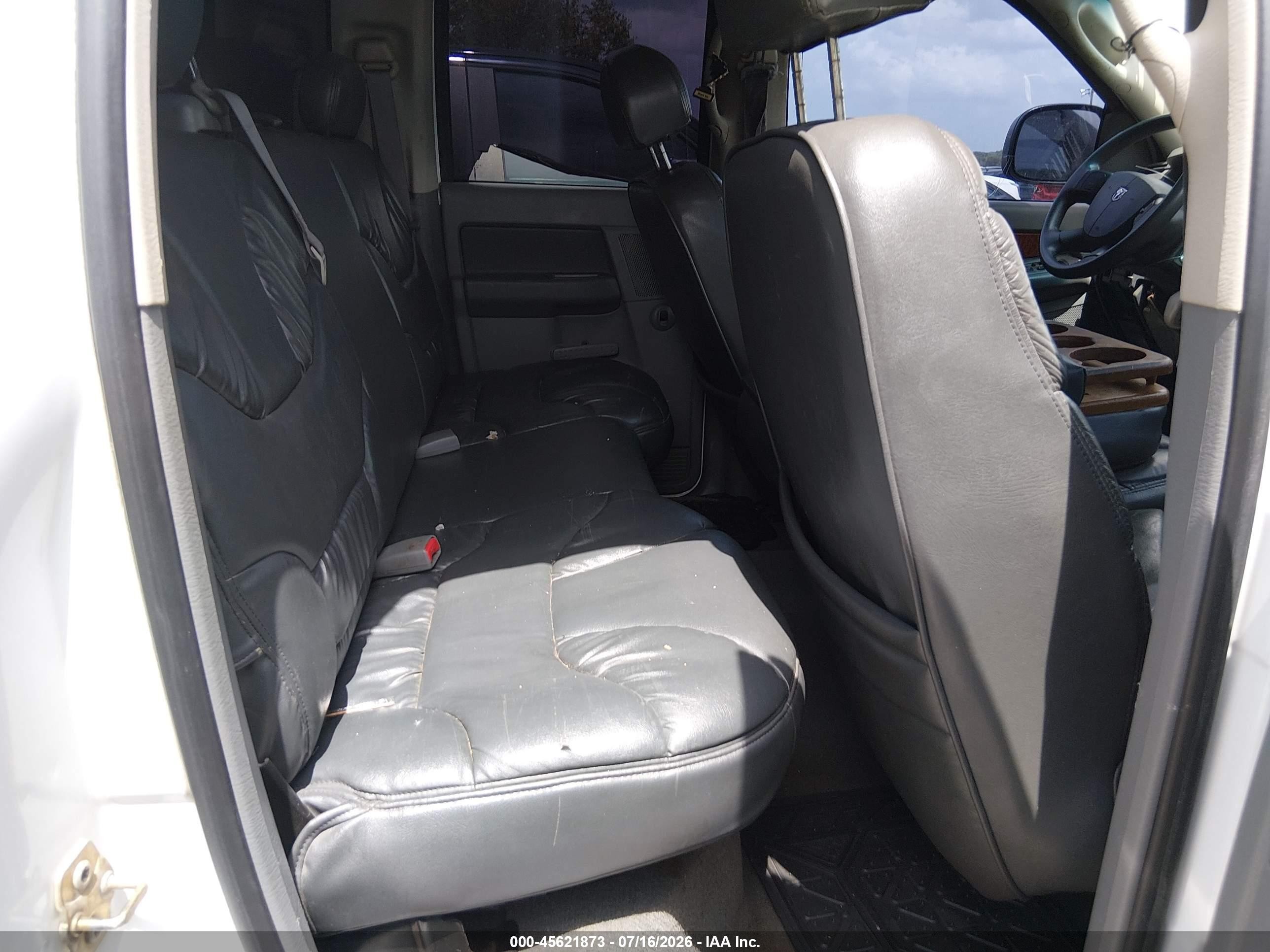 2006 Dodge Ram 1500 Slt White vin: 1D7HA18N26J114998