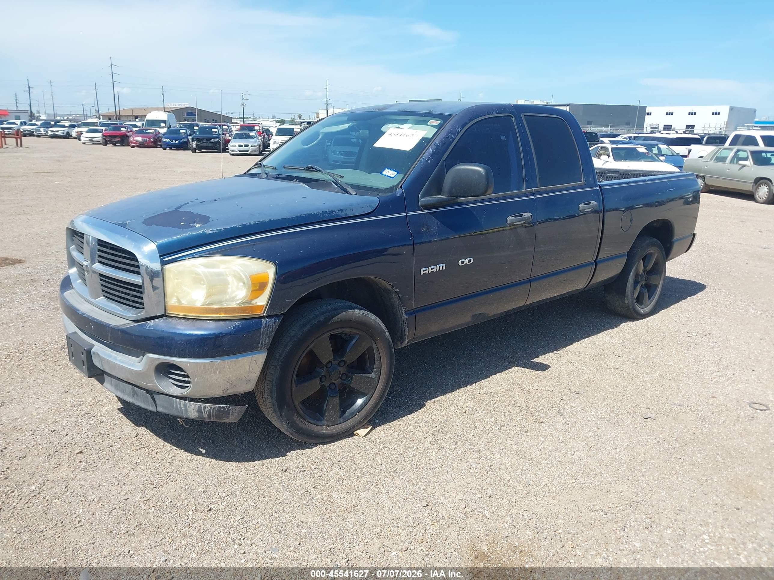 2006 Dodge Ram 1500 Slt Blue vin: 1D7HA18N26J129128