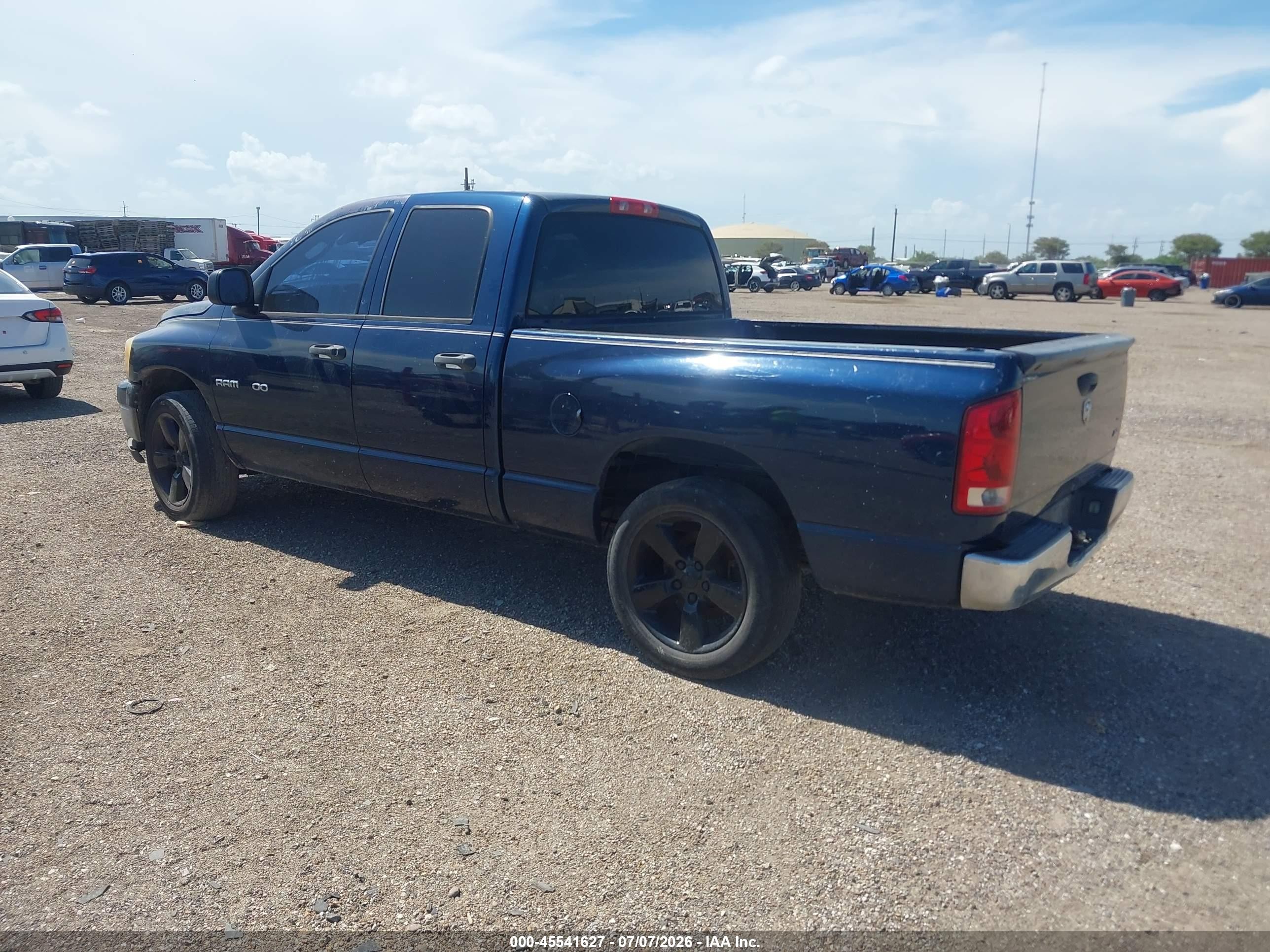 2006 Dodge Ram 1500 Slt Blue vin: 1D7HA18N26J129128