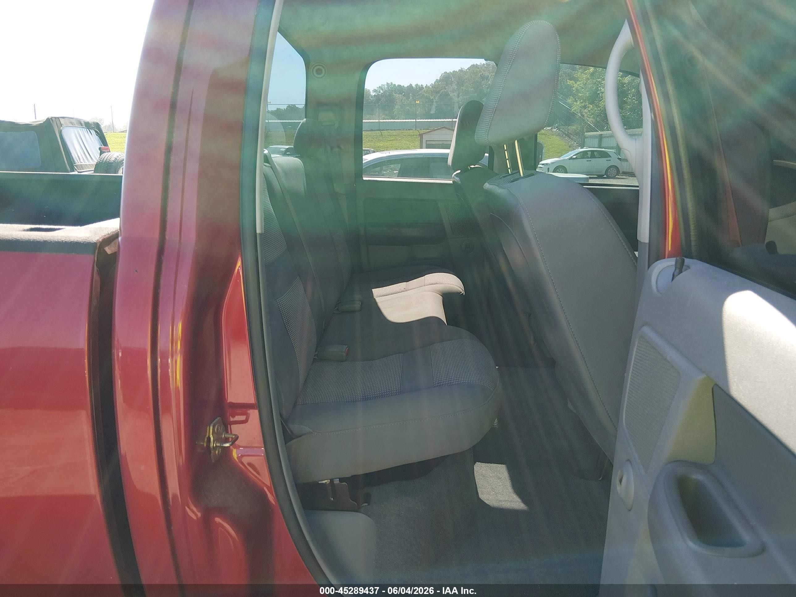 2006 Dodge Ram 1500 Slt Red vin: 1D7HA18N26S602164