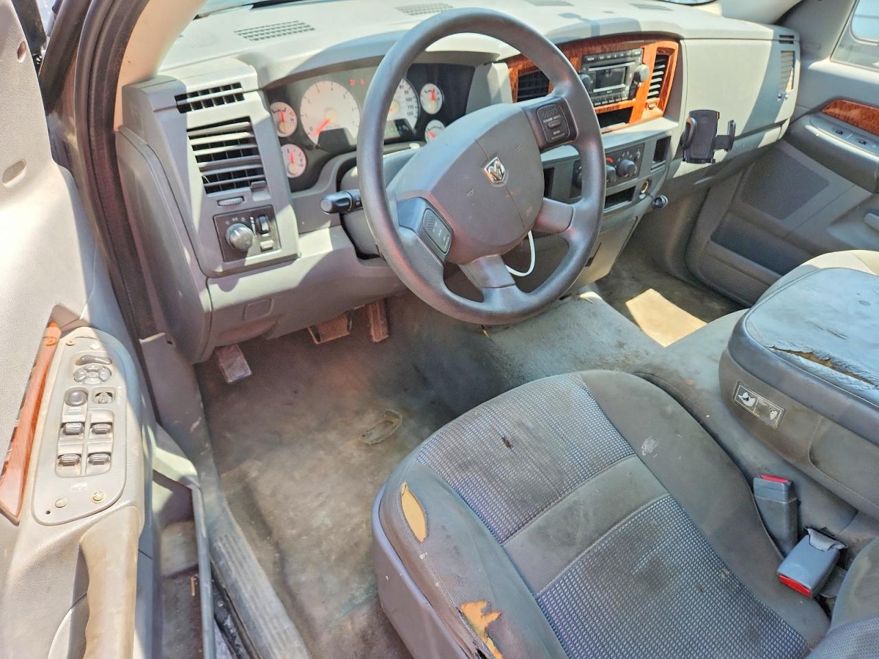 2006 Dodge Ram 1500 St Черный vin: 1D7HA18N26S630952