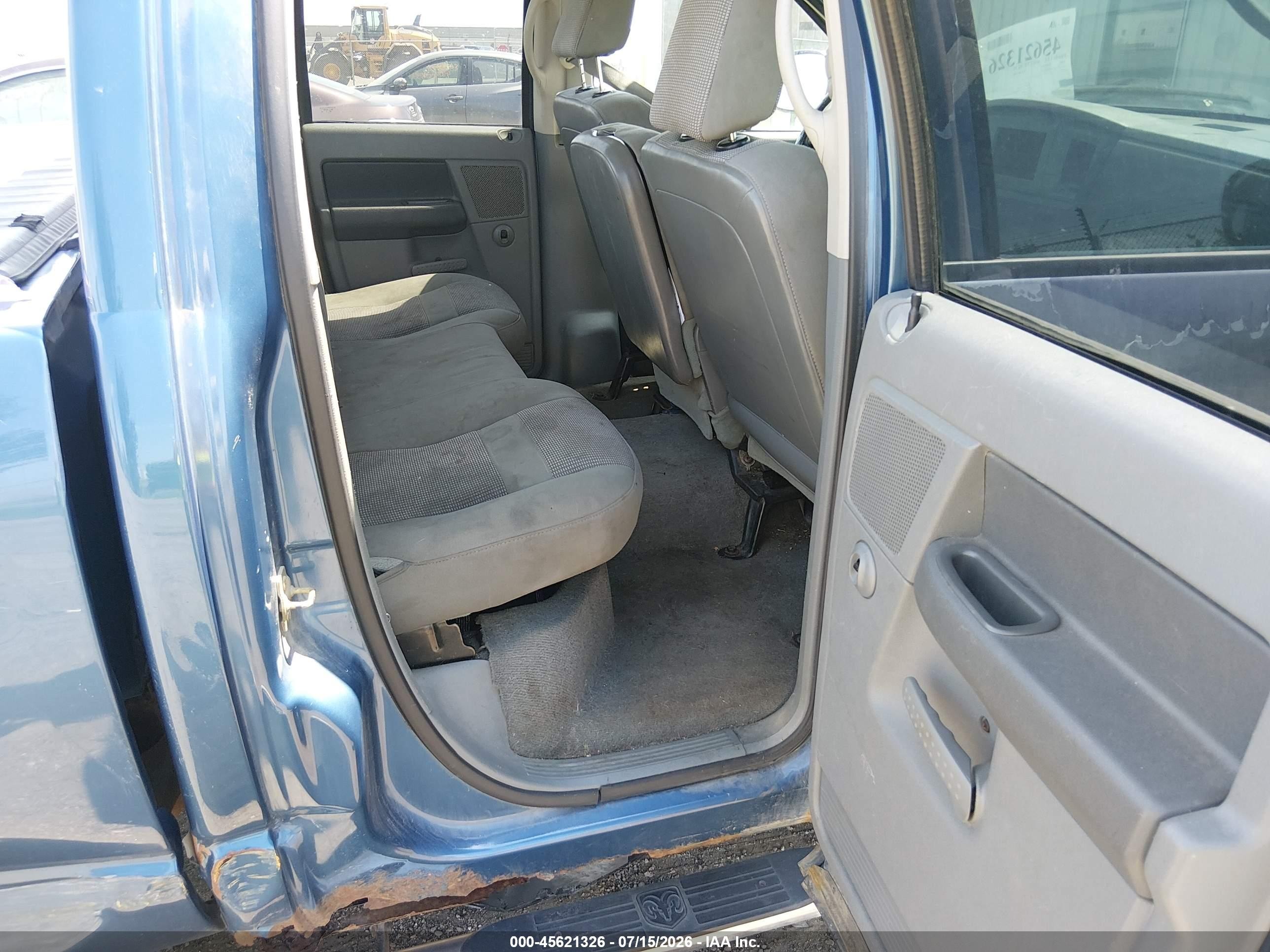 2006 Dodge Ram 1500 Slt Blue vin: 1D7HA18N26S658265