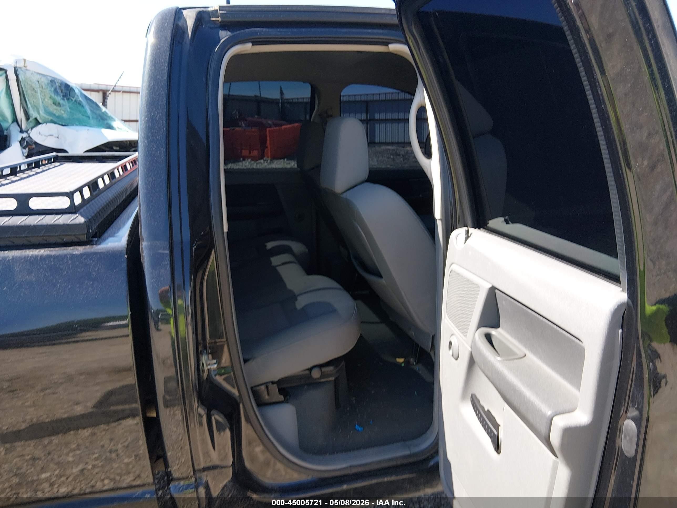 2008 Dodge Ram 1500 Slt Black vin: 1D7HA18N28S610929