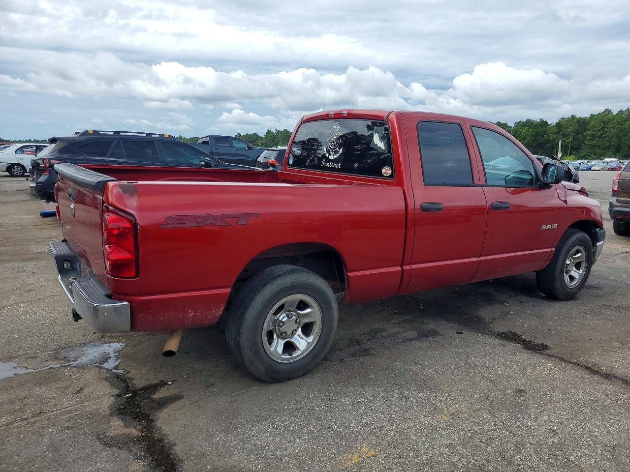 2008 Dodge Ram 1500 St Maroon vin: 1D7HA18N28S614463