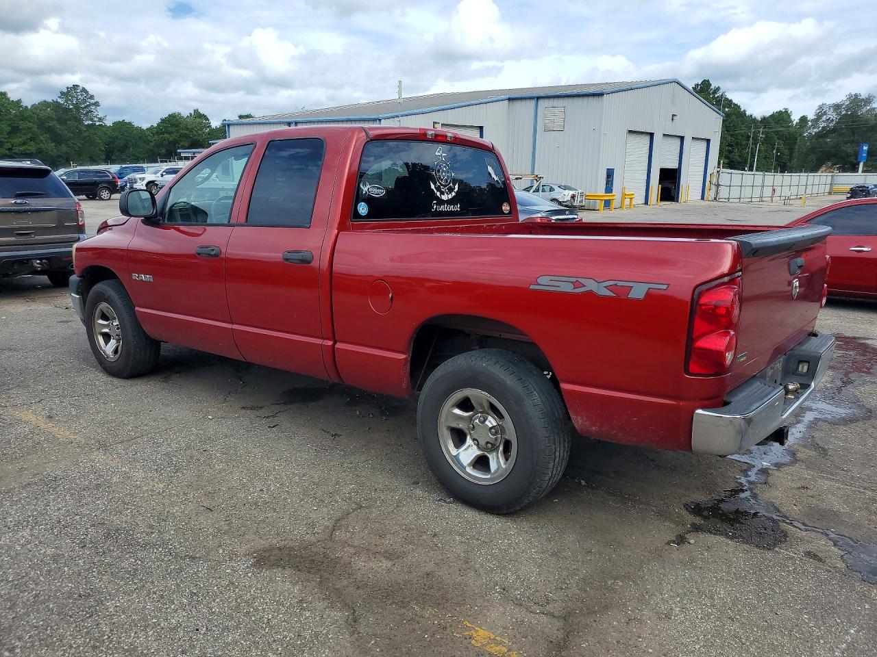 2008 Dodge Ram 1500 St Maroon vin: 1D7HA18N28S614463