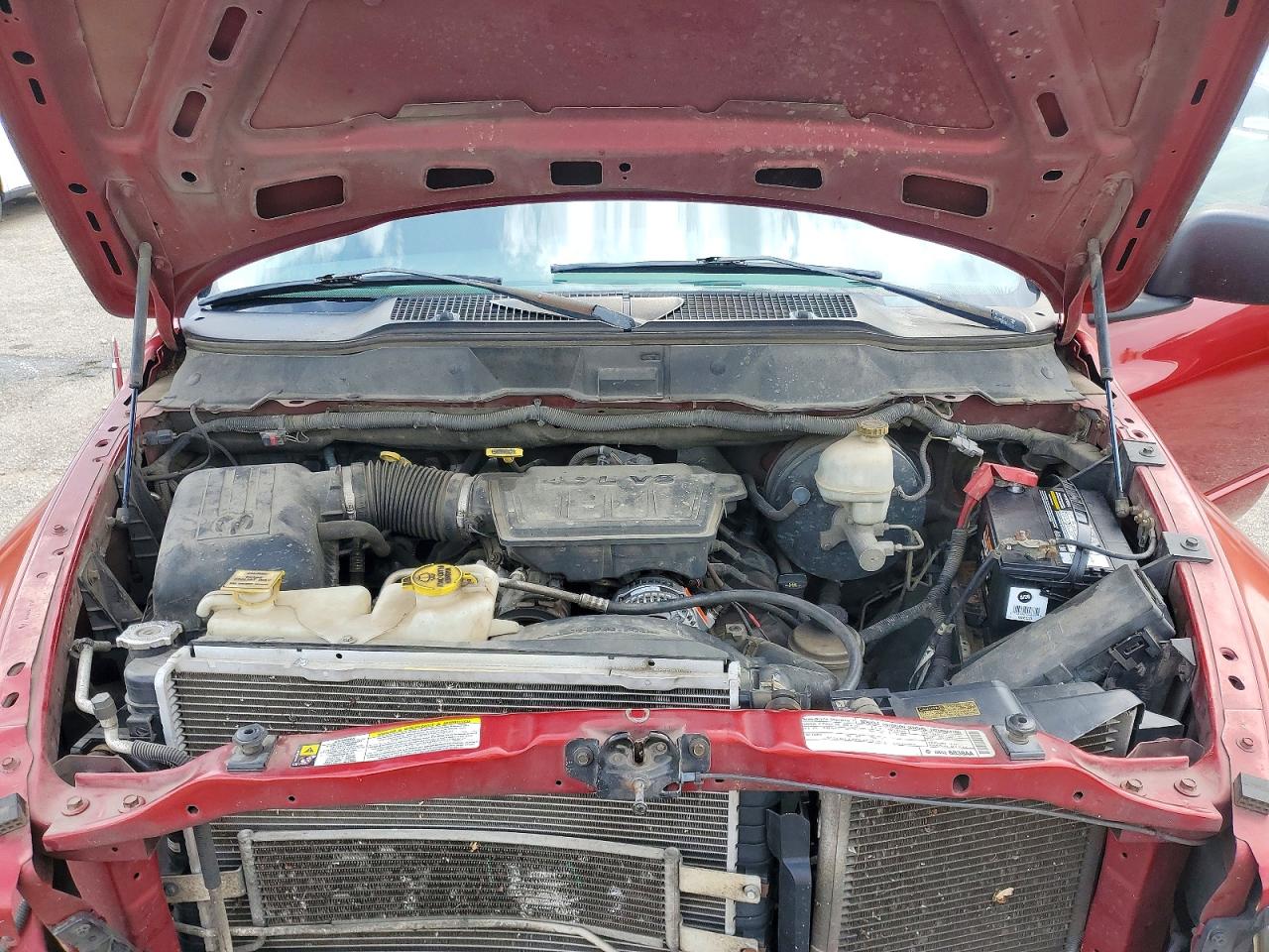 2008 Dodge Ram 1500 St Maroon vin: 1D7HA18N28S614463