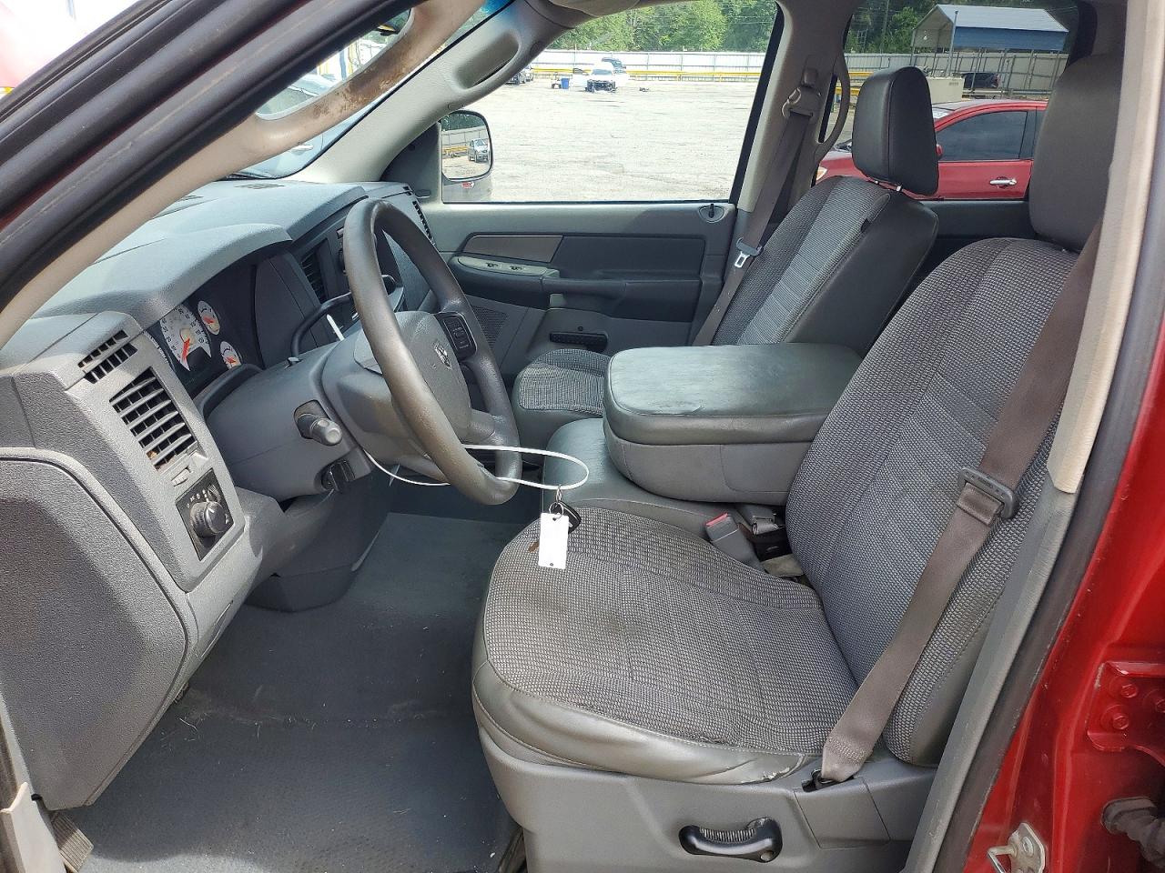 2008 Dodge Ram 1500 St Maroon vin: 1D7HA18N28S614463