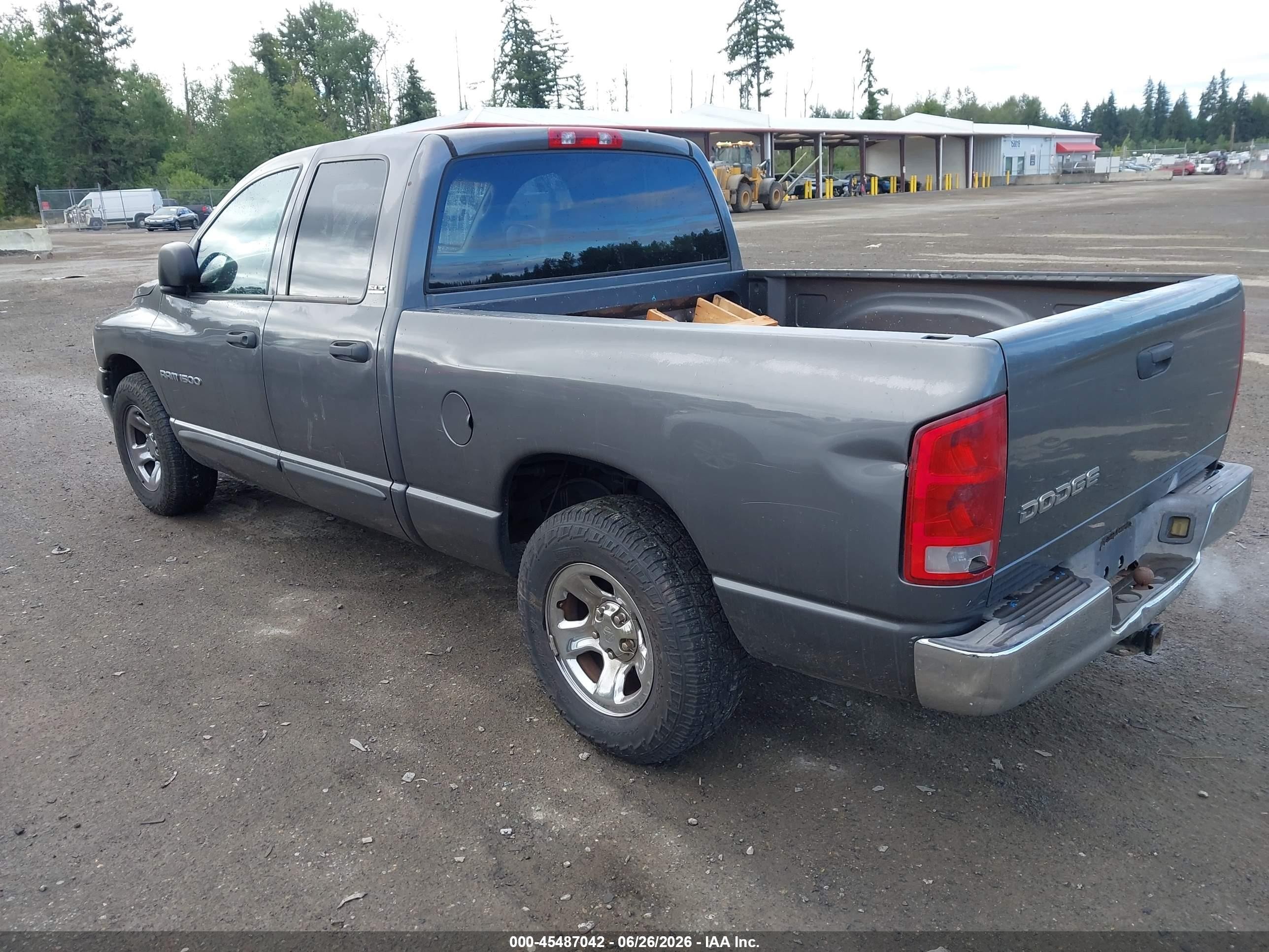 2002 Dodge Ram 1500 St Серый vin: 1D7HA18N32S594165