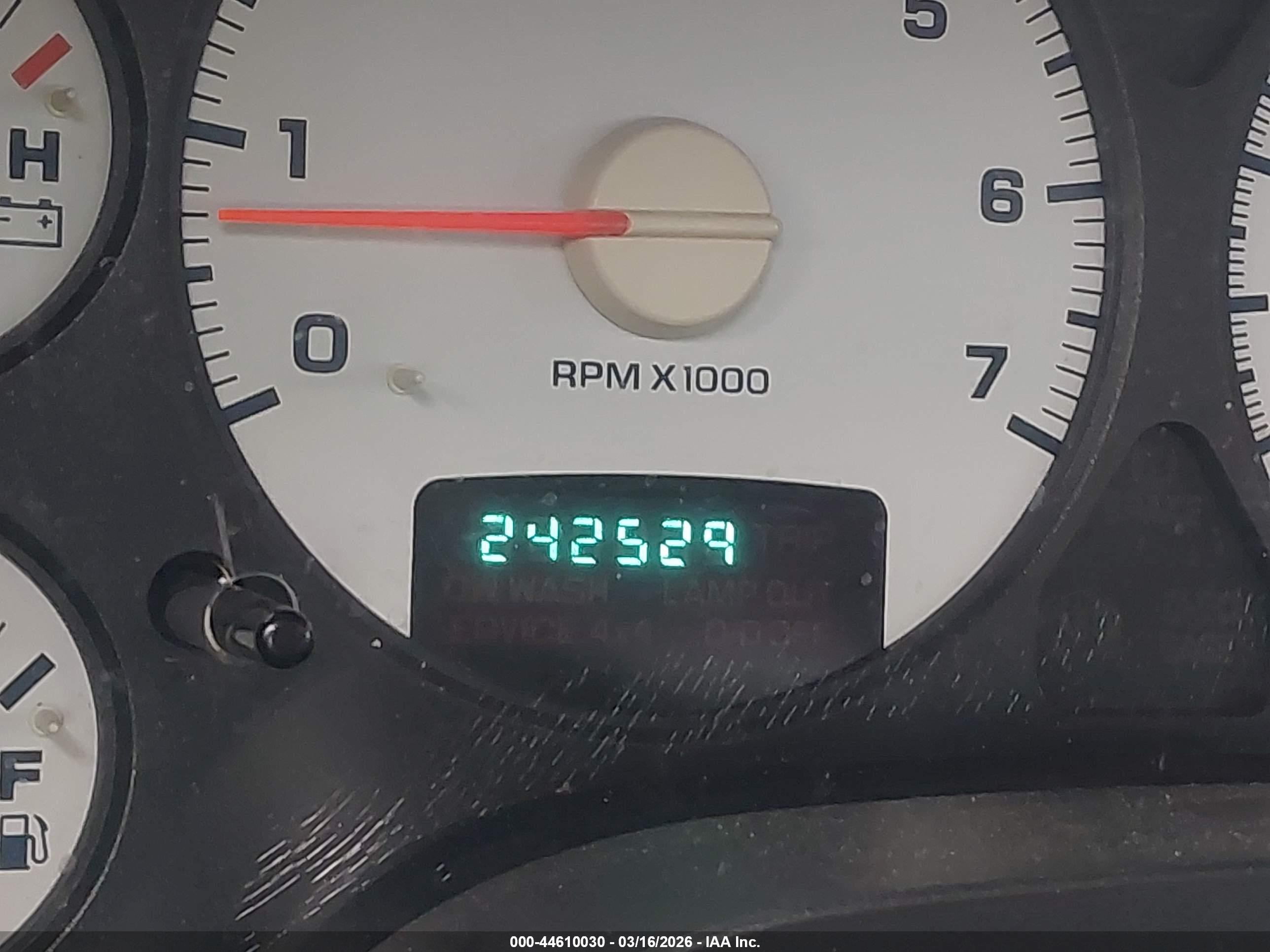 2003 Dodge Ram 1500 Slt/laramie/st Gray vin: 1D7HA18N33S101098