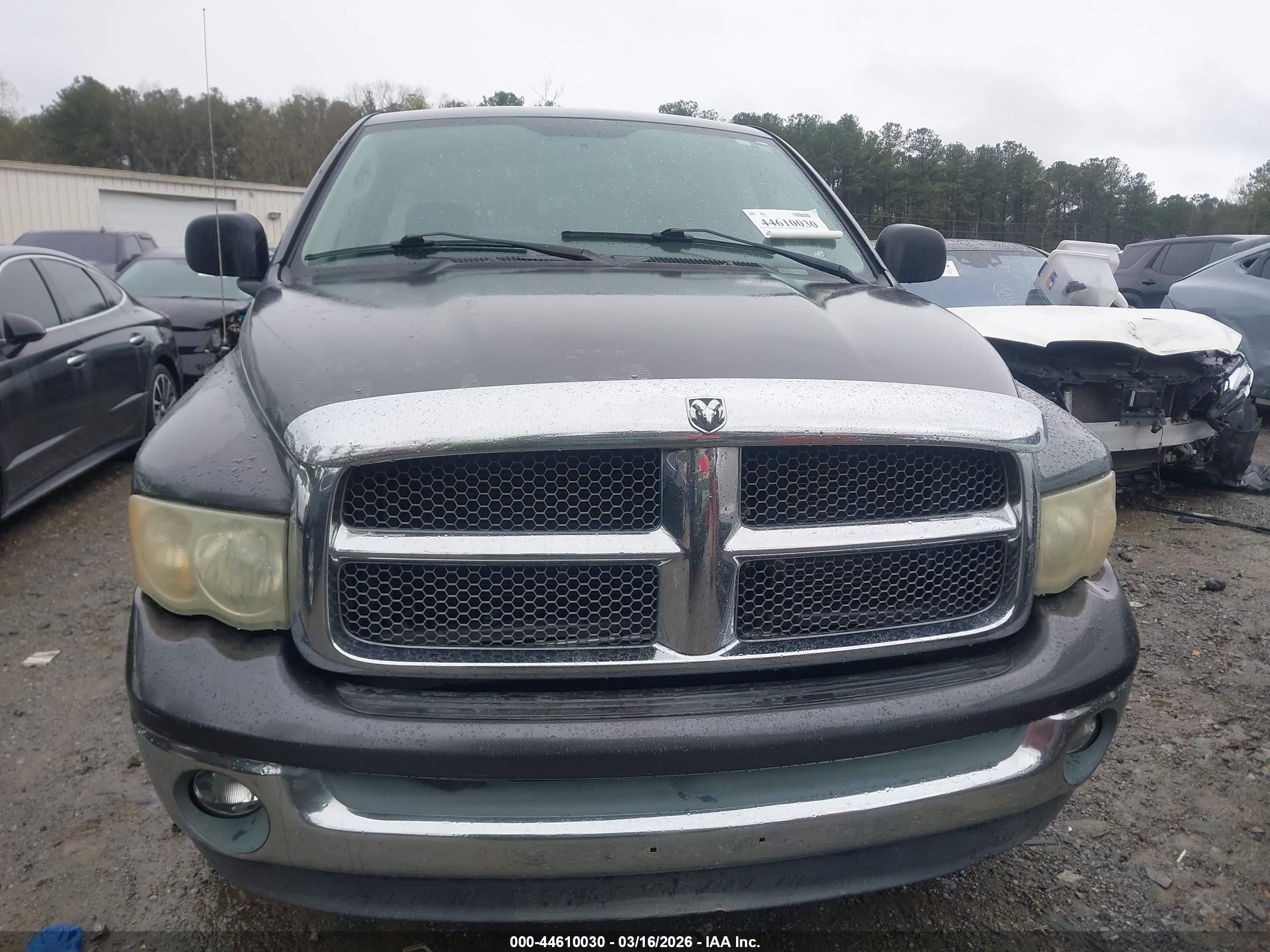 2003 Dodge Ram 1500 Slt/laramie/st Gray vin: 1D7HA18N33S101098